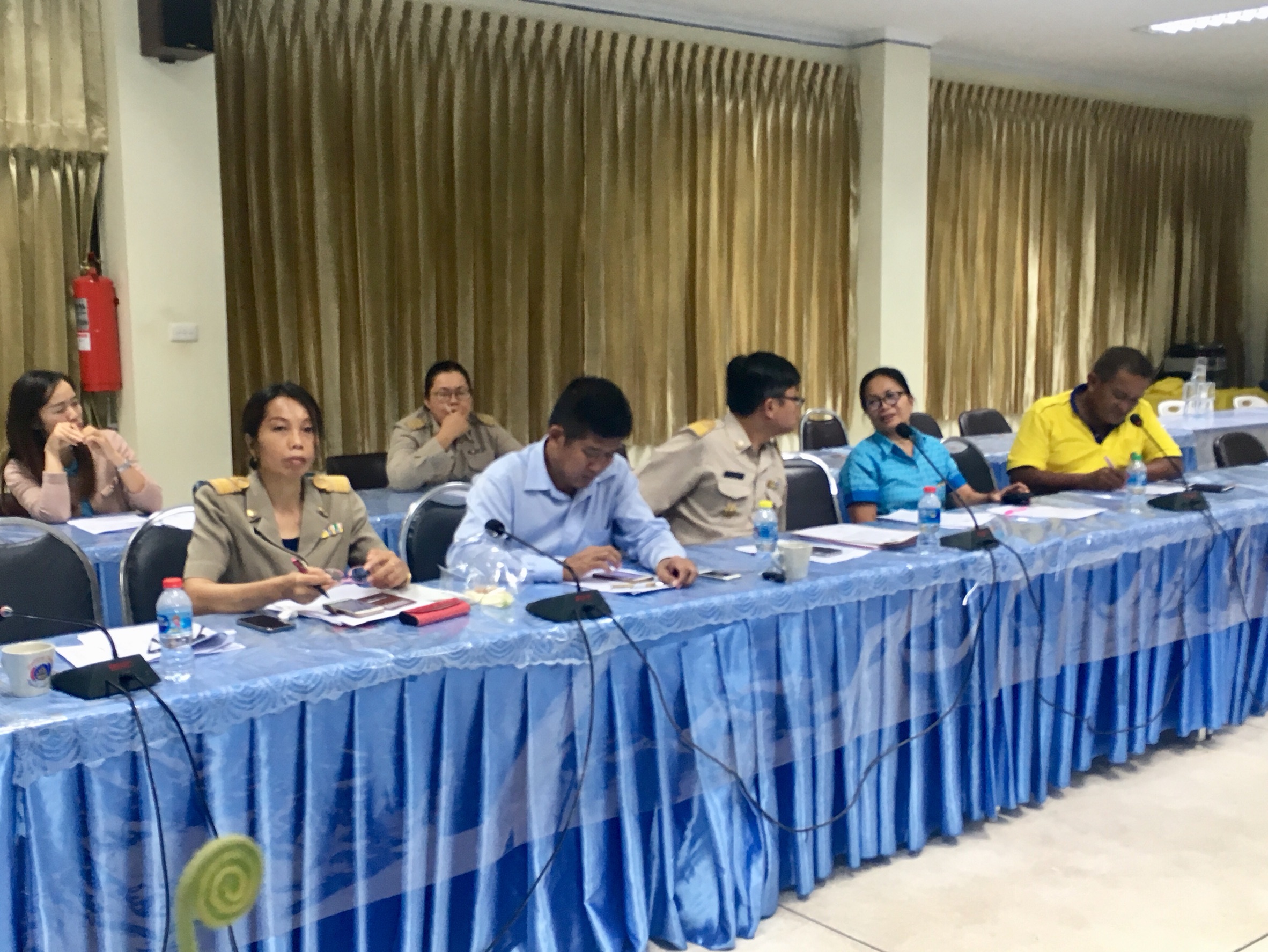 ดร.วทัญญู แสนใจวุฒิ พัฒนาการจังหวัดหนองคาย เป็นประธานในการประชุมติดตามเร่งรัดการใช้จ่ายงบประมาณ ประจำปีงบประมาณ พ.ศ. 2561 ของสำนักงานพัฒนาชุมชนอำเภอทั้ง 9 แห่ง