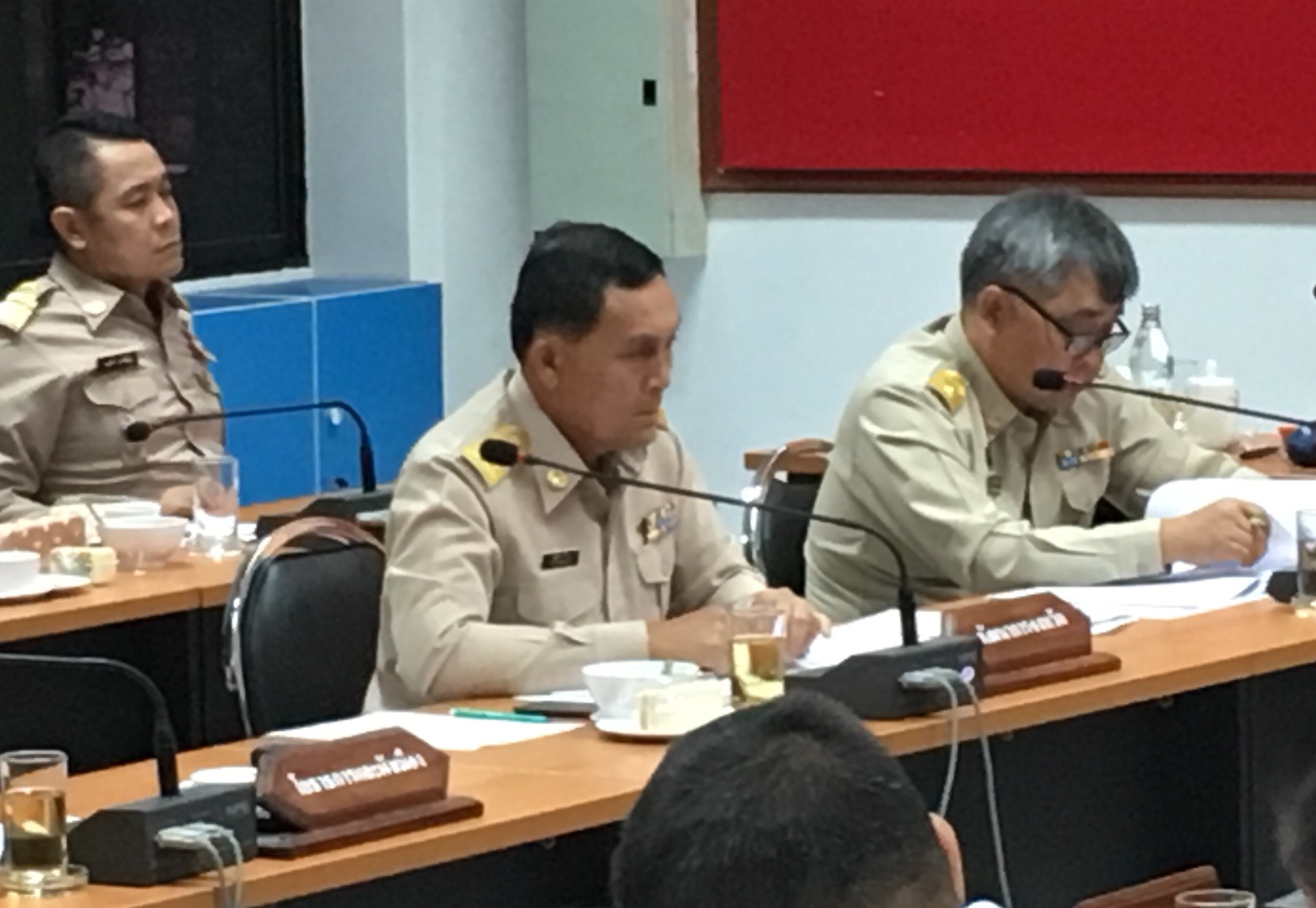 พจ.หนองคาย มอบหมายผู้ช่วยฯส่งเสริมฯ ประชุมนายอำเภอและหัวหน้าส่วนราชการสังกัดกระทรวงมหาดไทย ครั้งที่ 8/2561