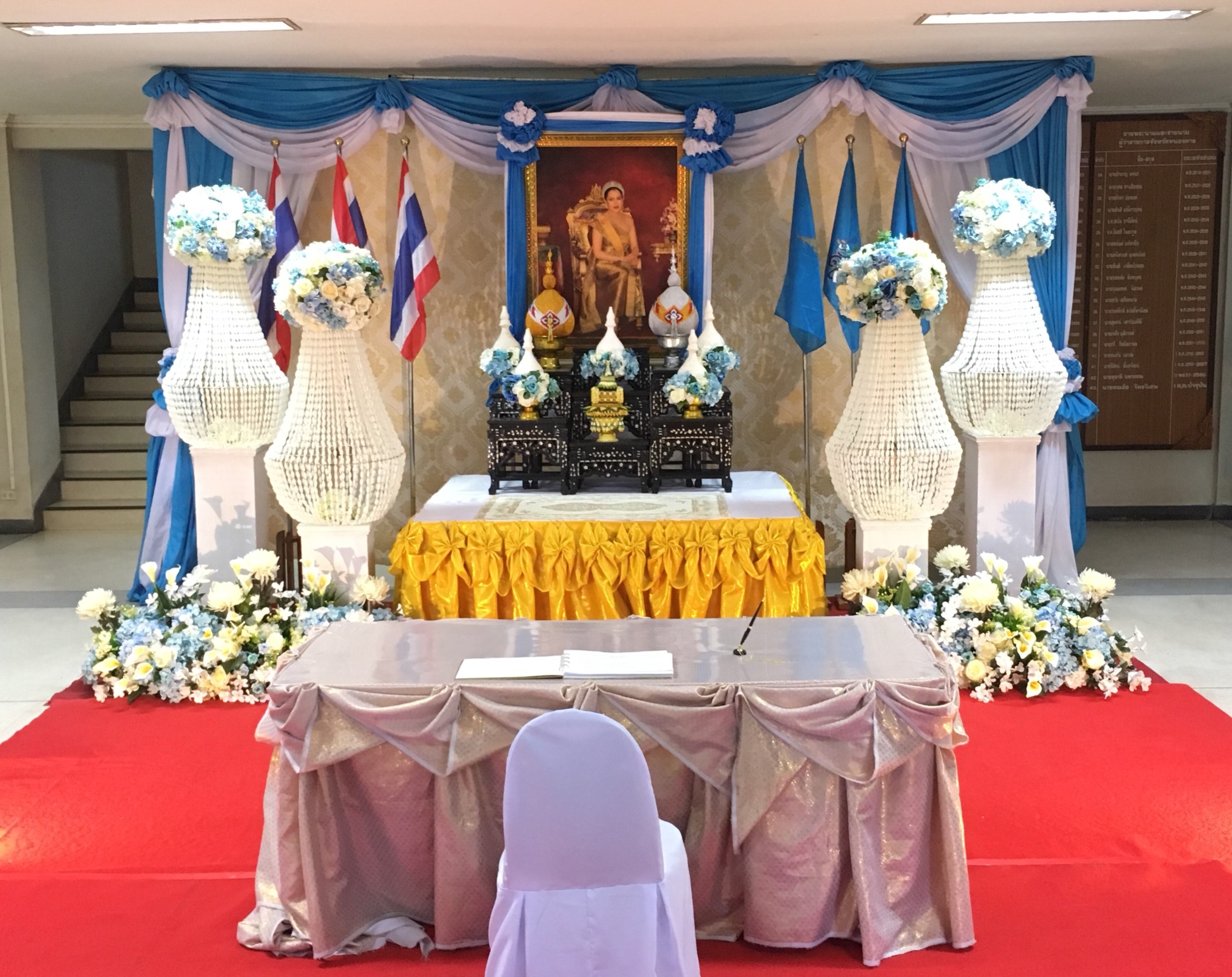 พจ.หนองคาย นำบุคลากร ร่วมพิธีลงนามถวายพระพรชัยมงคล สมเด็จพระนางเจ้าสิริกิต์ พระบรมราชินีนาถ ในรัชกาลที่ 9 เนื่องในโอกาสวันเฉลิมพระชนมพรรษา 86 พรรษา 12 สิงหาคม 2561