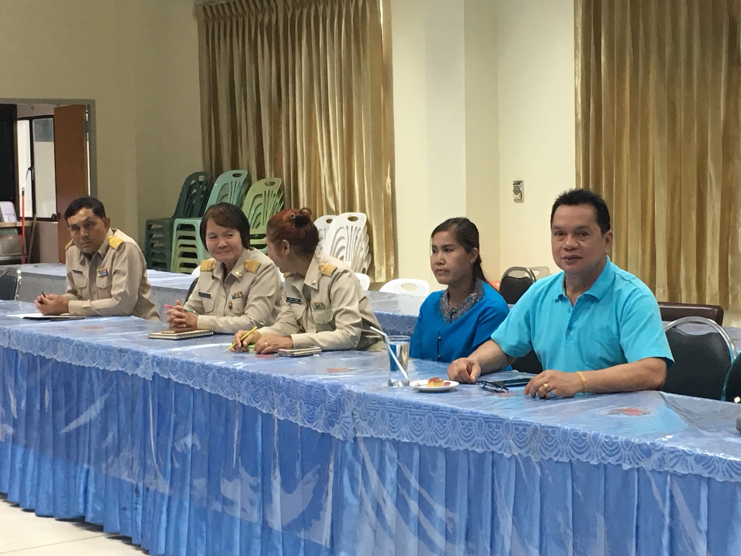 จังหวัดหนองคาย ประชุมการพัฒนายกระดับผ้าทอลายประจำจังหวัดหนองคาย