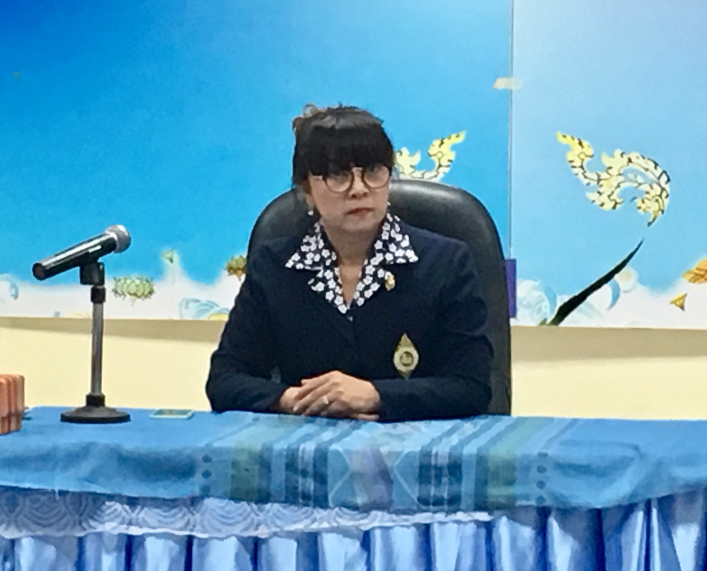 จังหวัดหนองคาย ประชุมการพัฒนายกระดับผ้าทอลายประจำจังหวัดหนองคาย