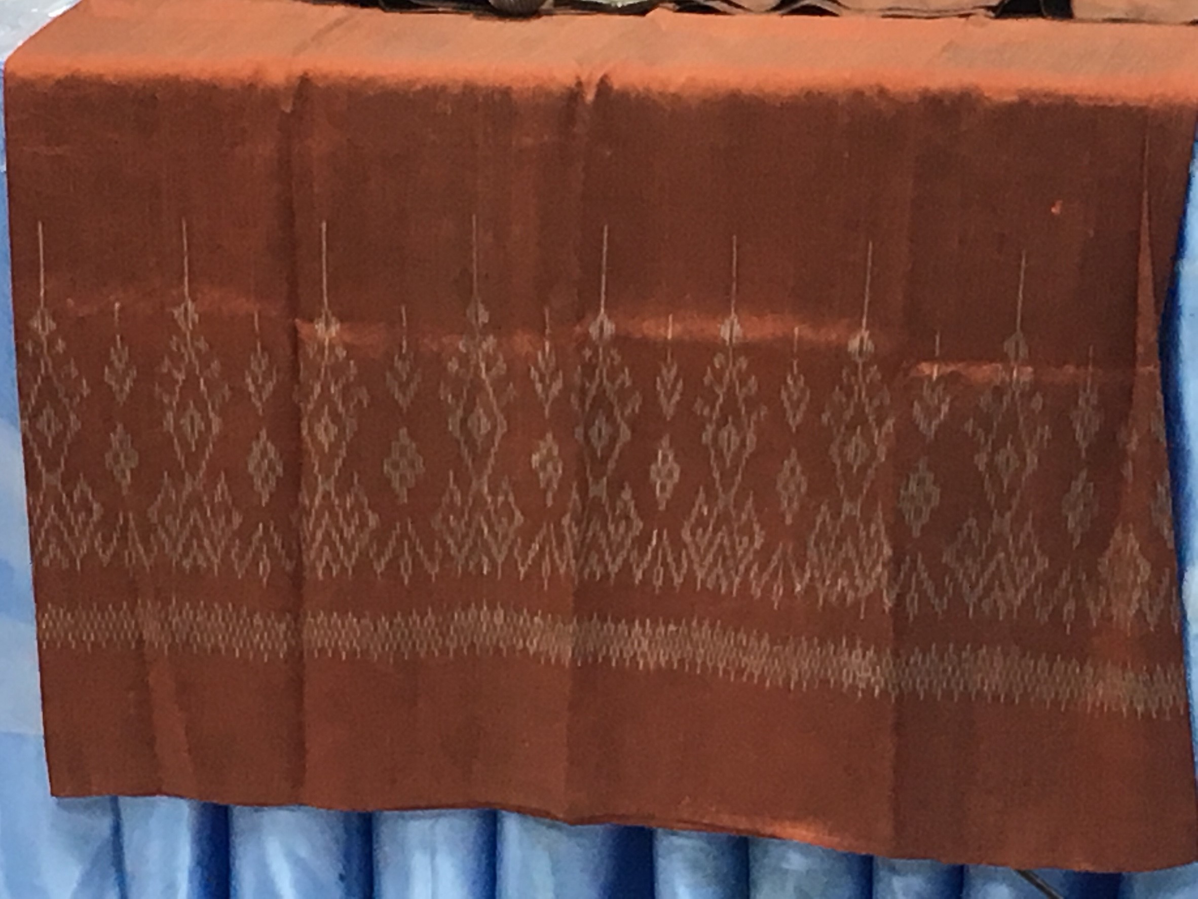 จังหวัดหนองคาย ประชุมการพัฒนายกระดับผ้าทอลายประจำจังหวัดหนองคาย