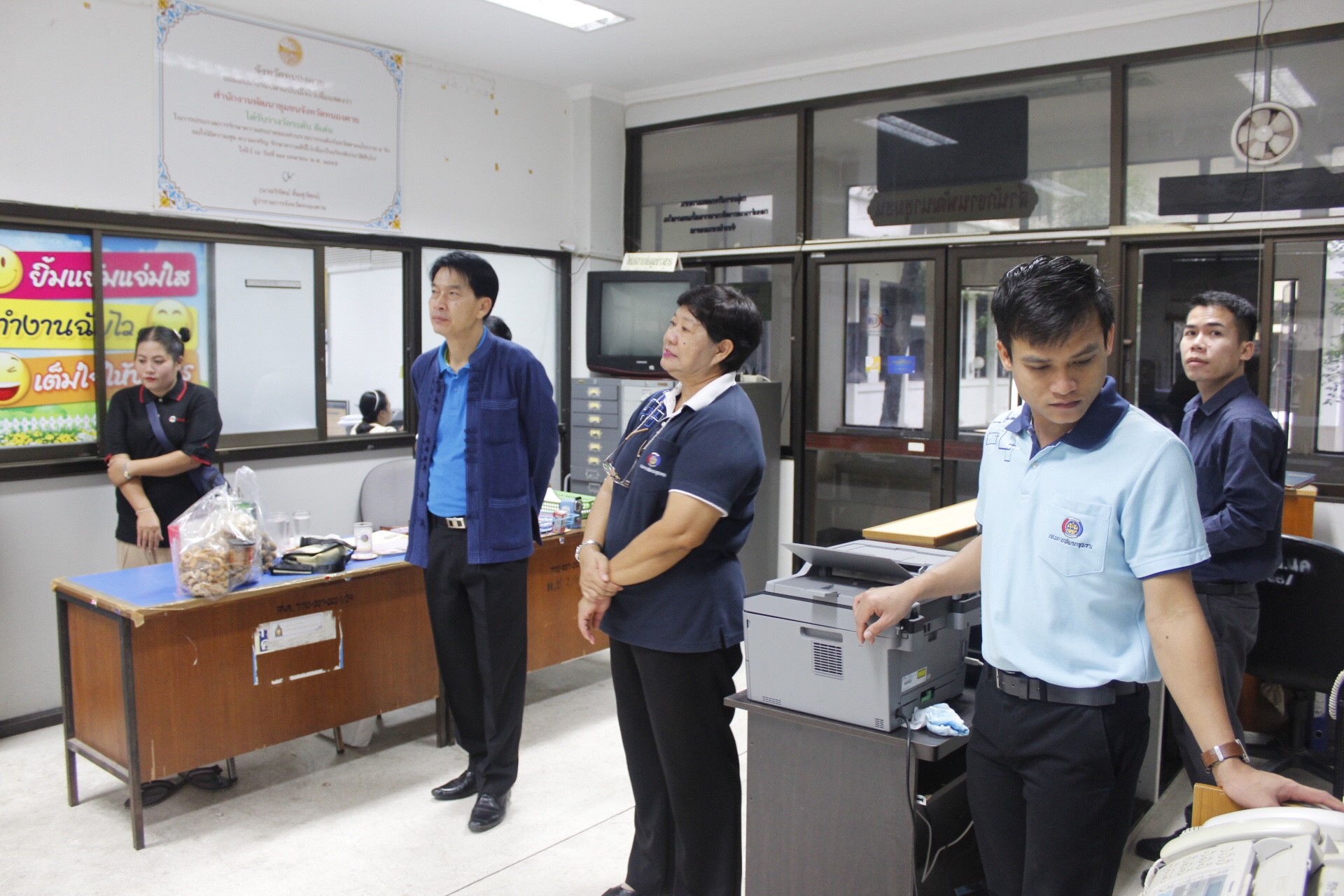 พัฒนาการจังหวัดเชียงใหม่ พร้อมคณะ เยี่ยมเยียนสำนักงานพัฒนาชุมชนจังหวัดหนองคาย