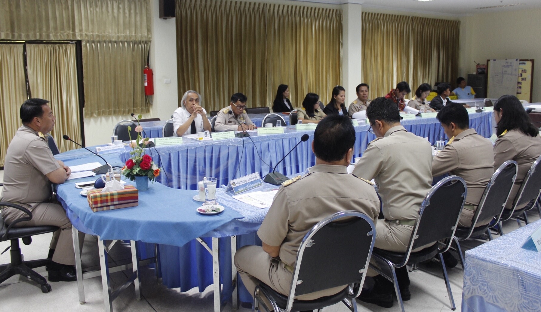 หนองคาย ประชุมคณะกรรมการประสานและขับเคลื่อนนโยบายสานพลังประชารัฐประจำจังหวัด (คสป.) และคณะกรรมการบริษัทประชารัฐรักสามัคคีหนองคาย(วิสาหกิจเพื่อสังคม)จำกัด ครั้งที่ 4/2561