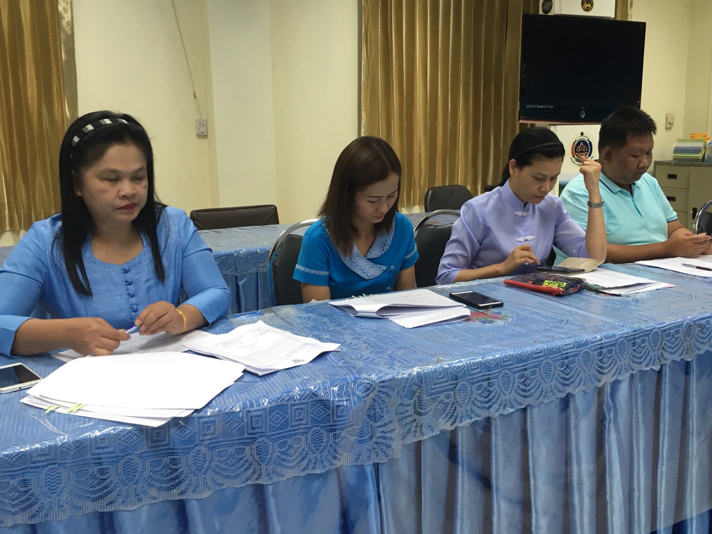 พช.หนองคาย ประเมินผลและรับรองตามระบบมาตรฐานการพัฒนาชุมชน (มชช.)