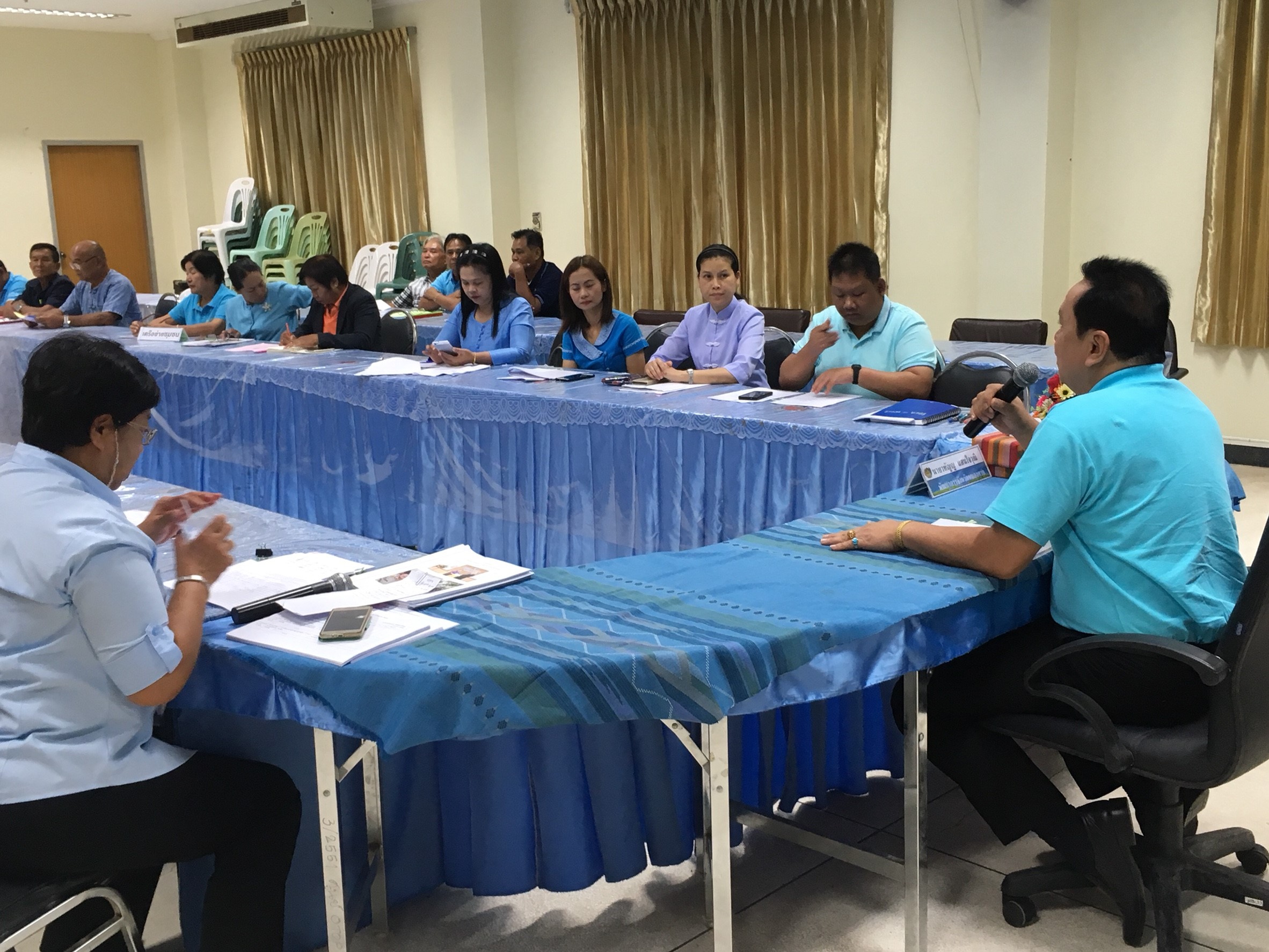 พช.หนองคาย ประเมินผลและรับรองตามระบบมาตรฐานการพัฒนาชุมชน (มชช.)