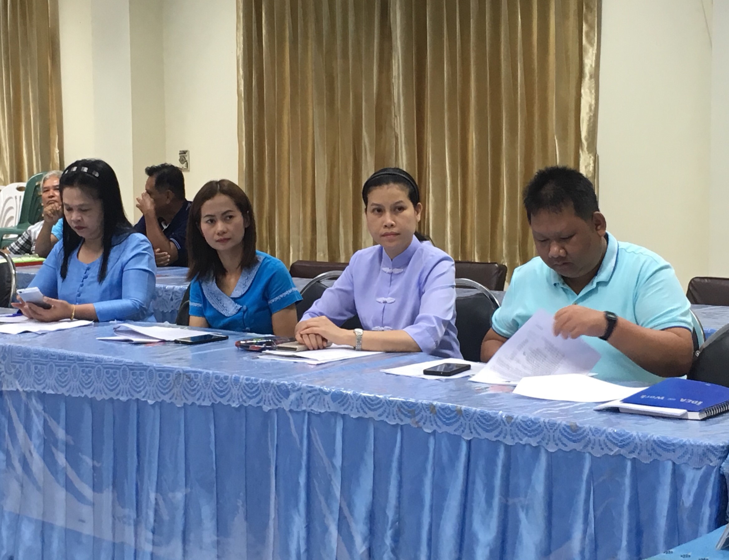 พช.หนองคาย ประเมินผลและรับรองตามระบบมาตรฐานการพัฒนาชุมชน (มชช.)