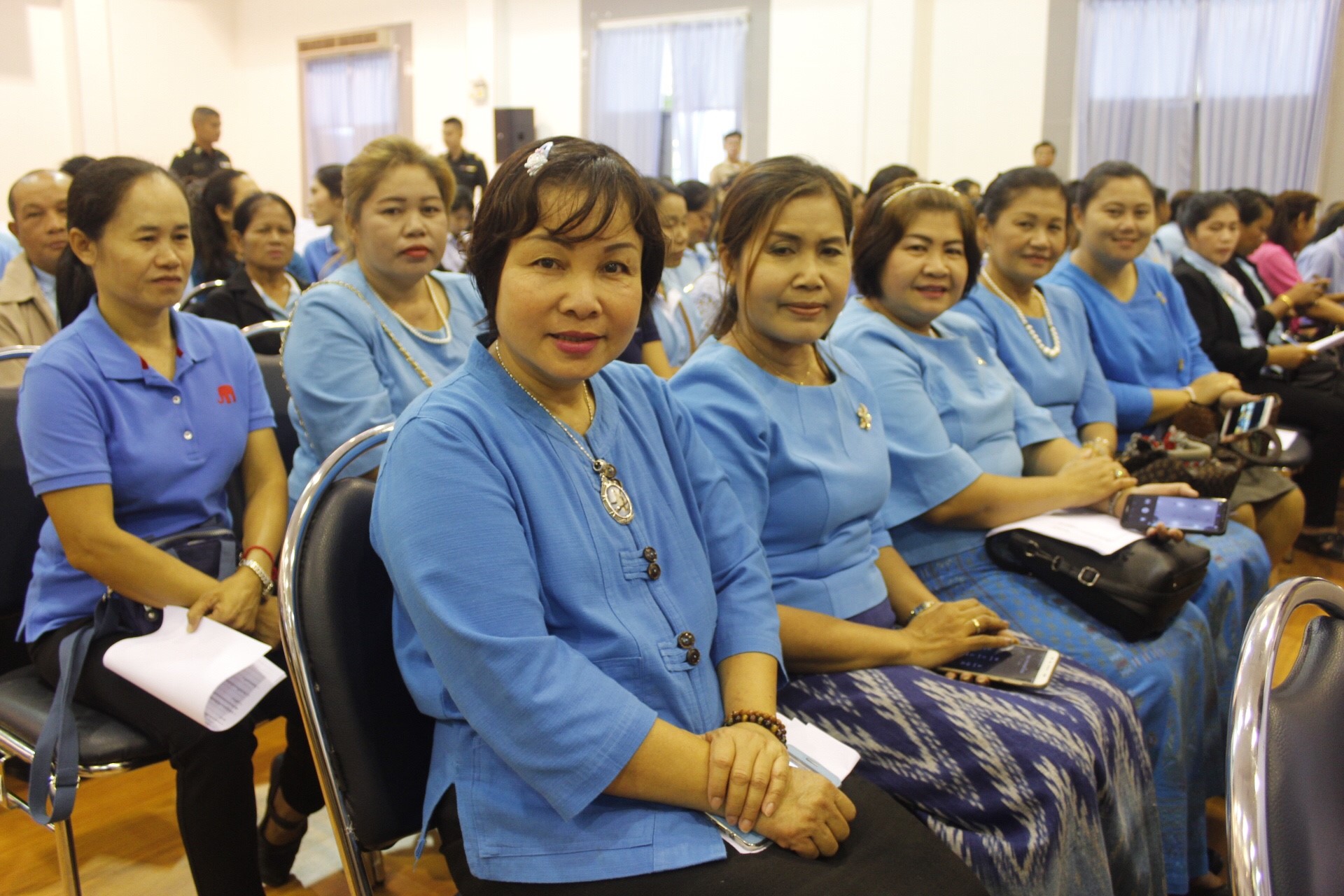 พจ.หนองคาย ร่วมโครงการฝึกอบรมจิตอาสาพระราชทานตามแนวพระราชดำริ ทั้งนี้ วิทยากรจิตอาสา 904 กองทัพภาคที่ 2 เป็นผู้บรรยายให้ความรู้