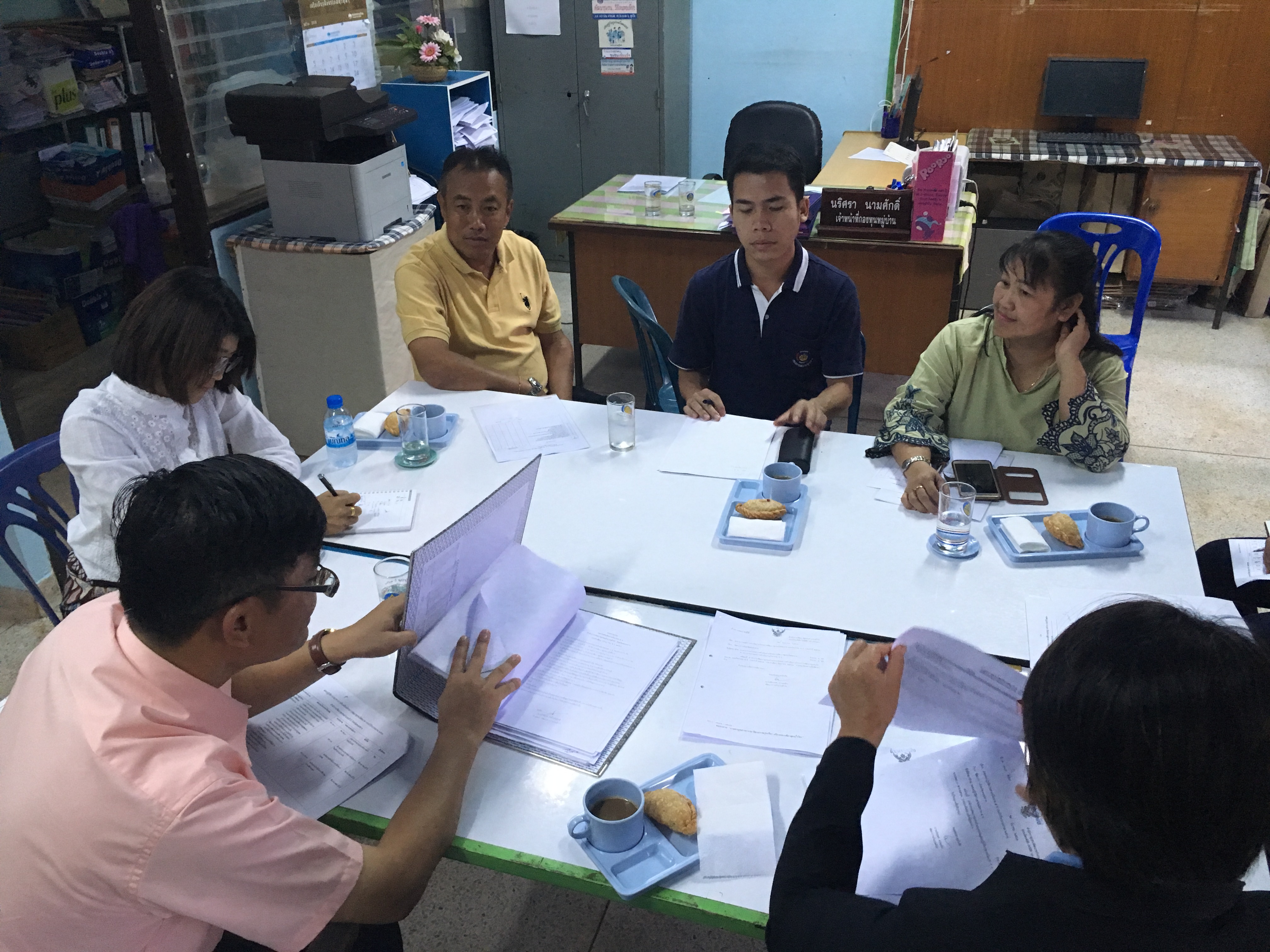 สพจ.หนองคาย ติดตาม พช.ใสสะอาด ณ สพอ.เฝ้าไร่