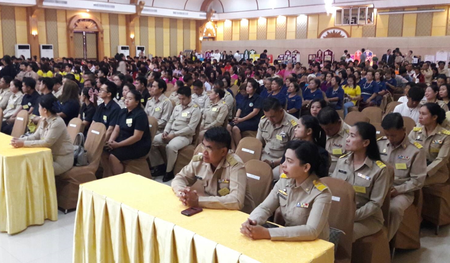 พช.หนองคาย ร่วมงานวันที่ระลึกสากลแห่งการเรียนรู้หนังสือ (International literacy day) ประจำปี พ.ศ. 2561
