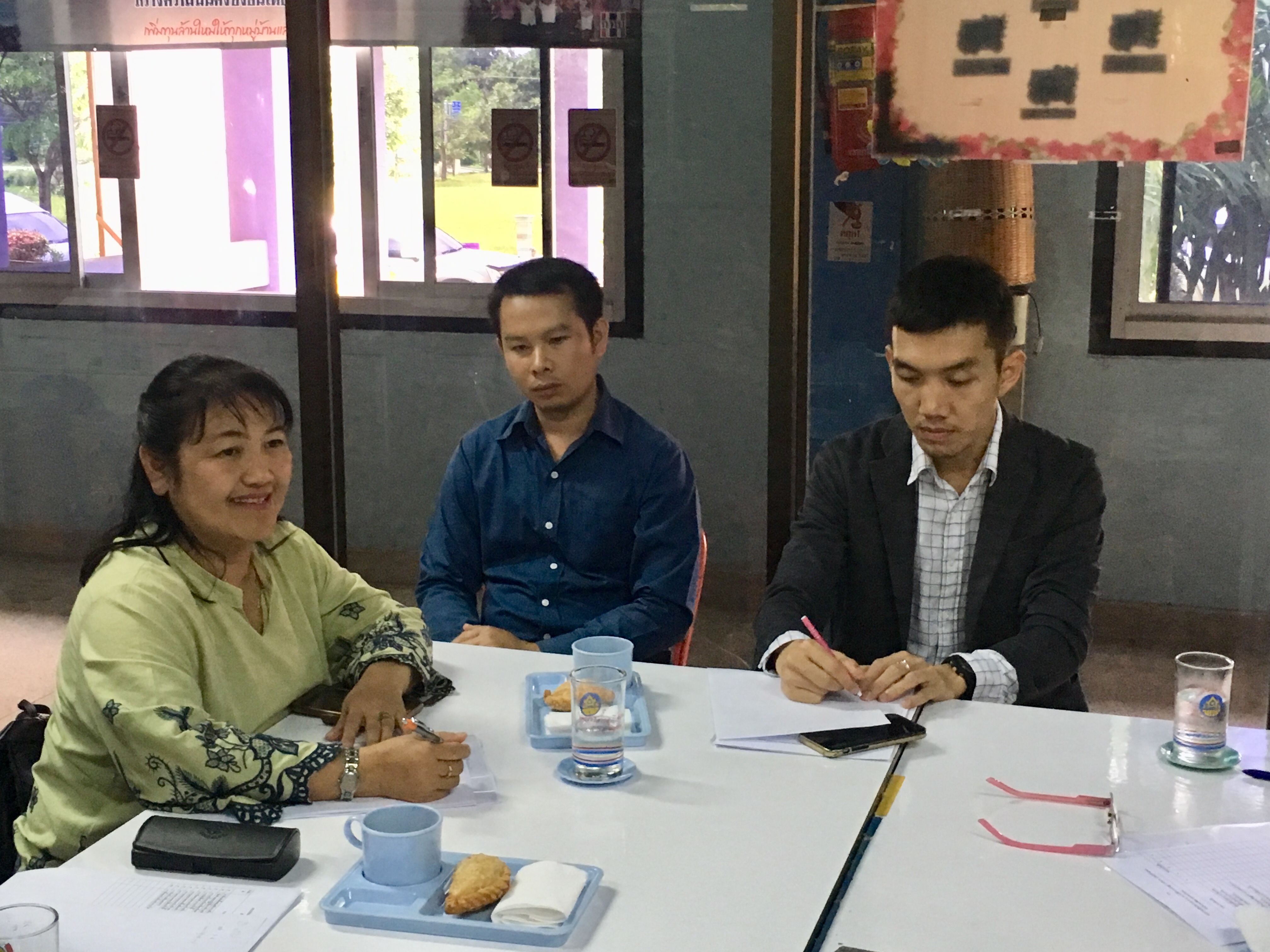 สพจ.หนองคาย ติดตาม พช.ใสสะอาด ณ สพอ.เฝ้าไร่