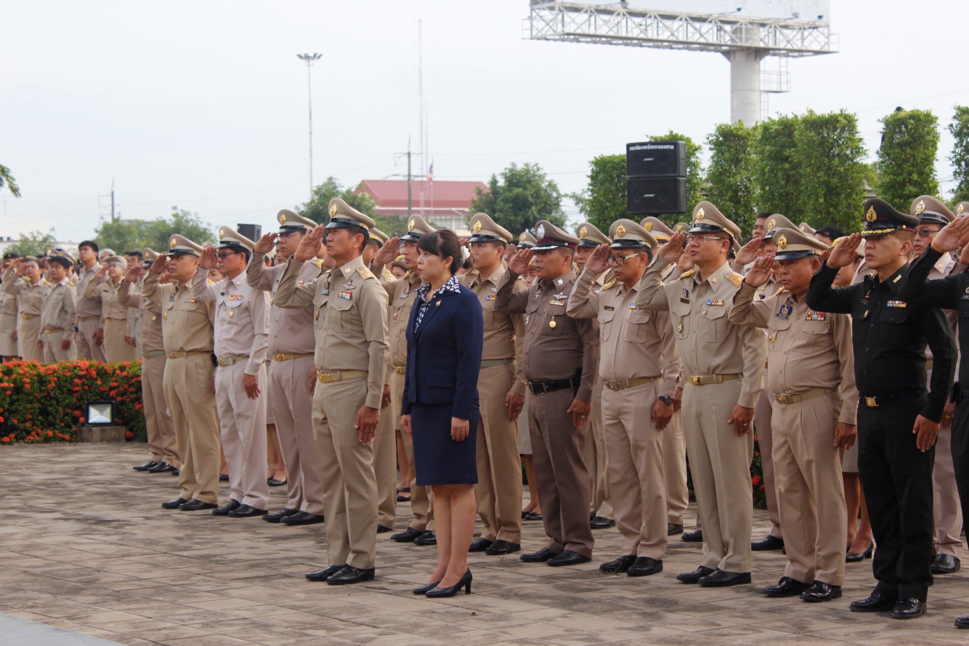 พช.หนองคาย… ร่วมกิจกรรมเชิญธงชาติไทย และร้องเพลงชาติไทย เนื่องในวันพระราชทานธงชาติไทย ( Thai National Flag Day) วันที่ ๒๘ กันยายน