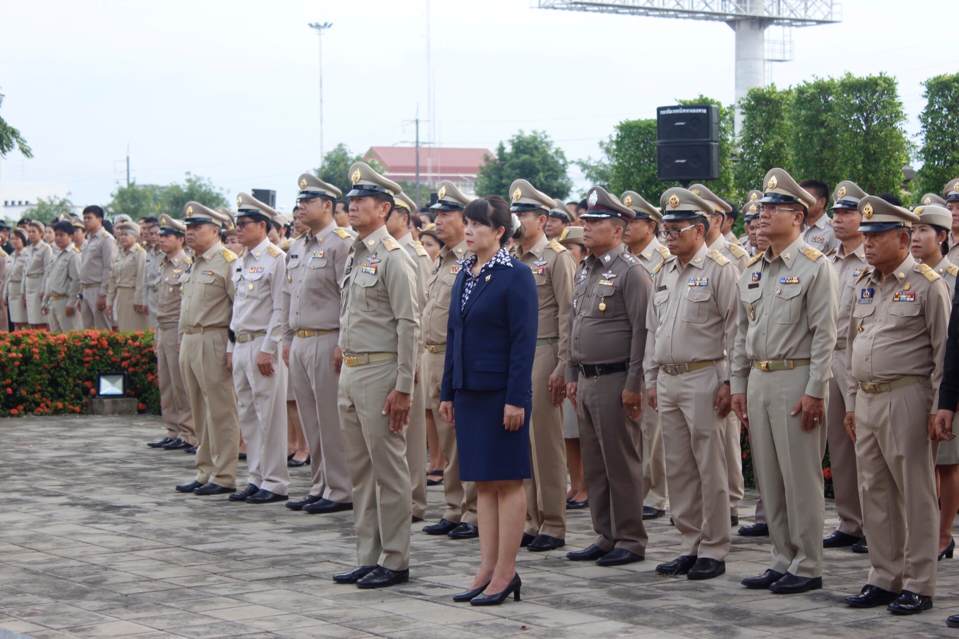 พช.หนองคาย… ร่วมกิจกรรมเชิญธงชาติไทย และร้องเพลงชาติไทย เนื่องในวันพระราชทานธงชาติไทย ( Thai National Flag Day) วันที่ ๒๘ กันยายน