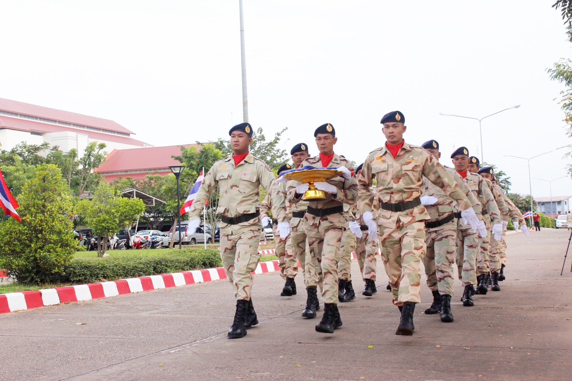 พช.หนองคาย… ร่วมกิจกรรมเชิญธงชาติไทย และร้องเพลงชาติไทย เนื่องในวันพระราชทานธงชาติไทย ( Thai National Flag Day) วันที่ ๒๘ กันยายน