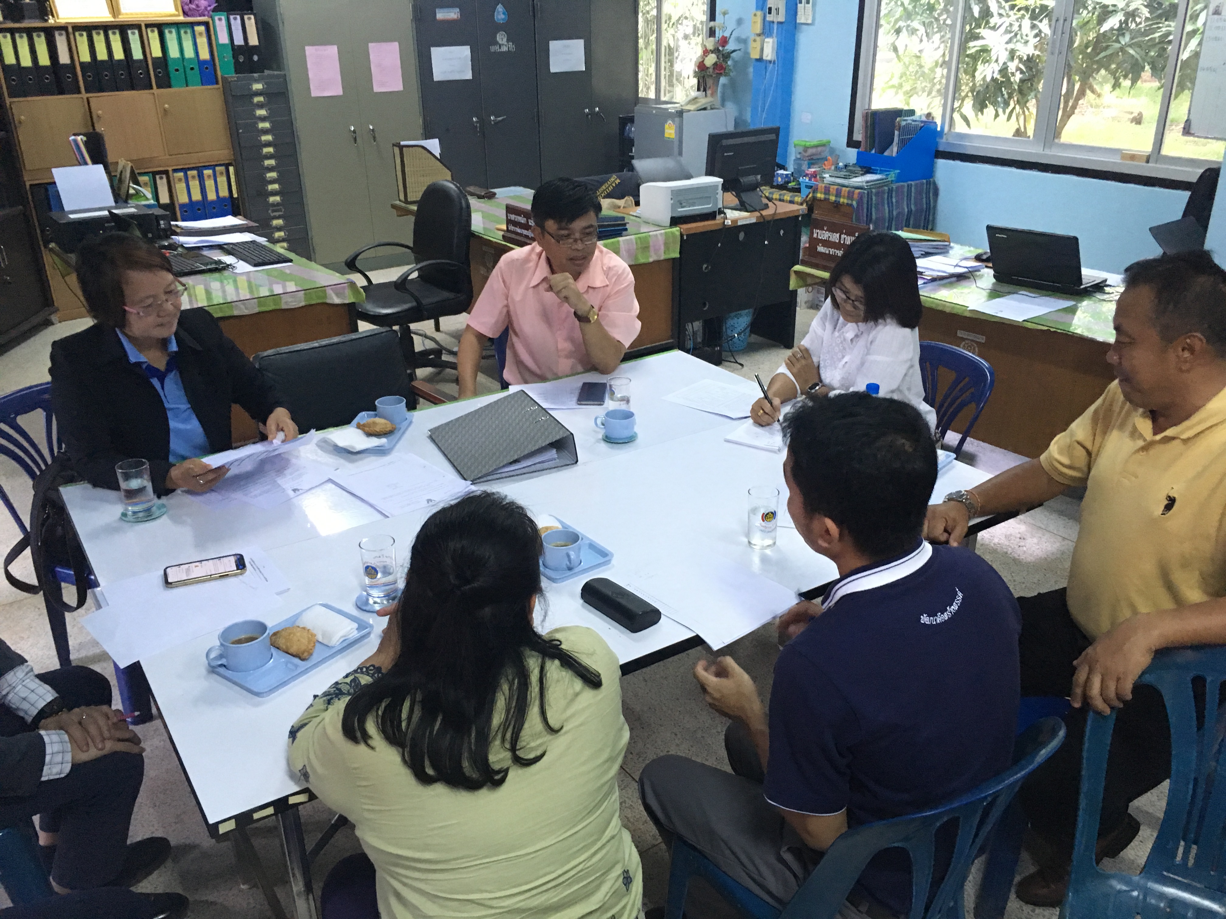 สพจ.หนองคาย ติดตาม พช.ใสสะอาด ณ สพอ.เฝ้าไร่