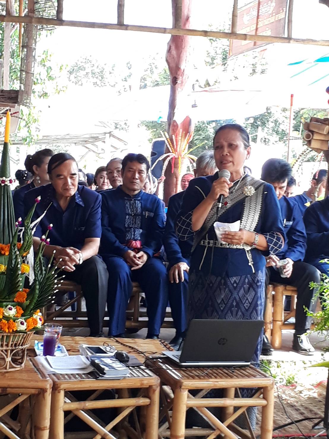 หัวหน้าผู้ตรวจราชการกรมการพัฒนาชุมชน ประธานกรรมการประกวดชุมชนท่องเที่ยว OTOP นวัตวิถีต้นแบบ พร้อมคณะฯ ลงพื้นที่ ณ บ้านโพธิ์ตาก ม.1 ต.โพธิ์ตาก อ.โพธิ์ตาก