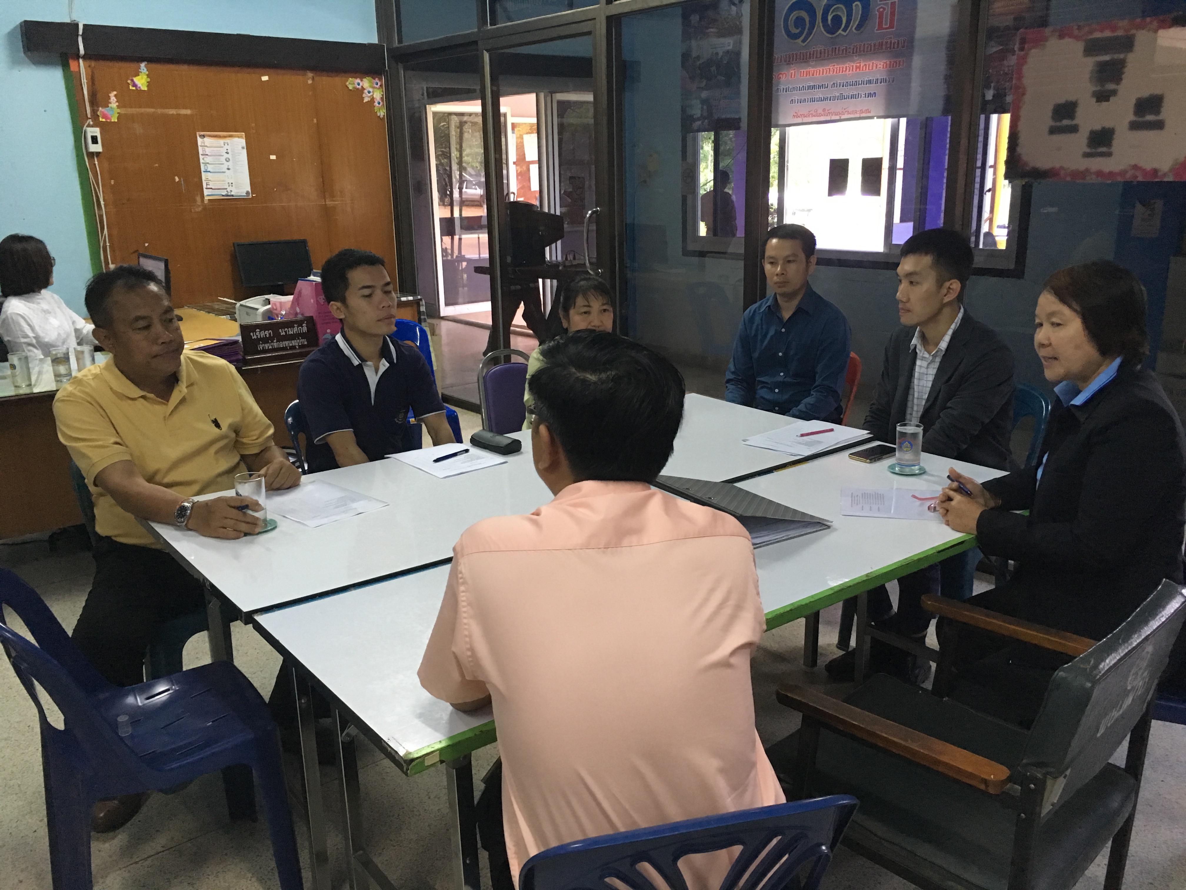 สพจ.หนองคาย ติดตาม พช.ใสสะอาด ณ สพอ.เฝ้าไร่