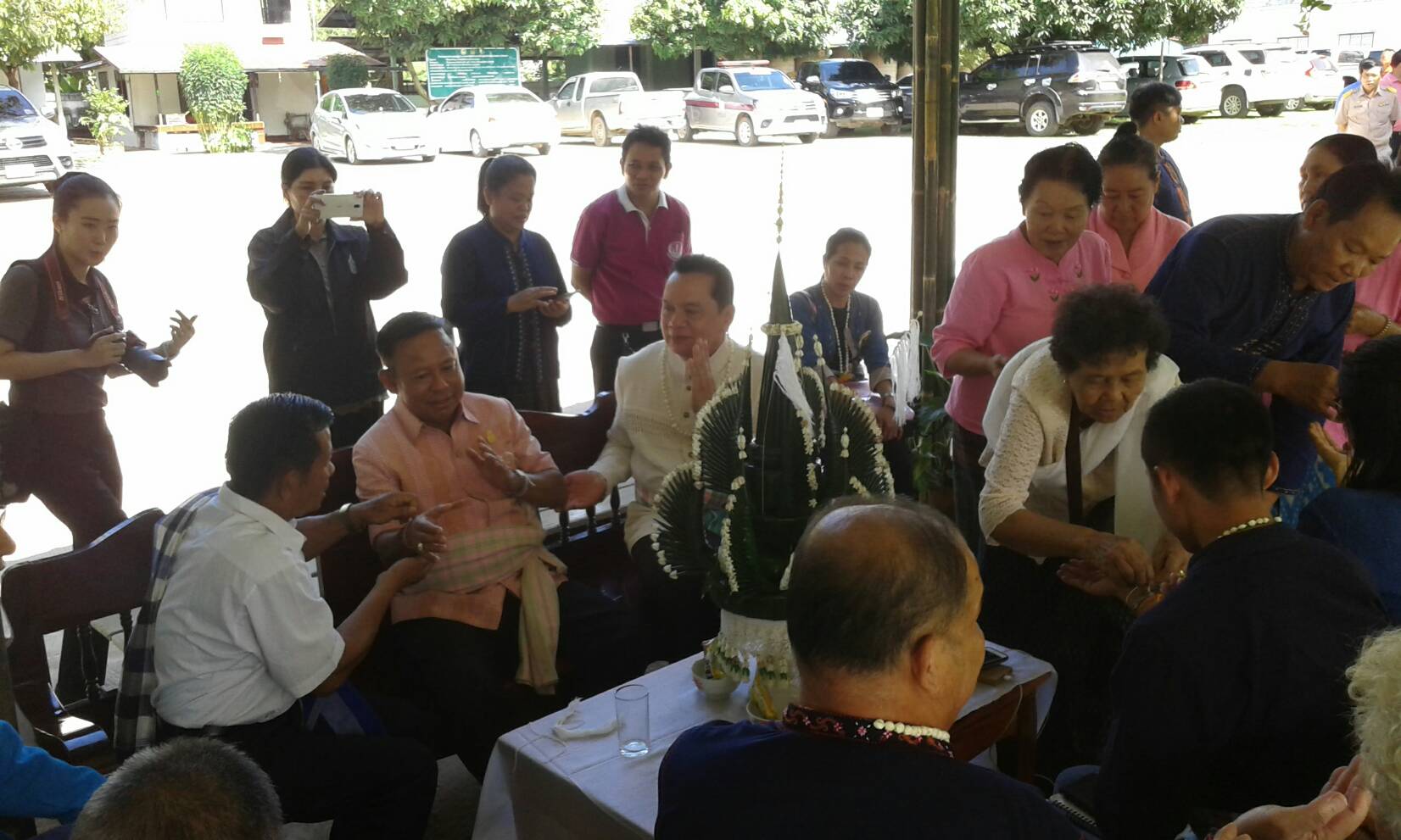 หัวหน้าผู้ตรวจราชการกรมการพัฒนาชุมชน ประธานกรรมการประกวดชุมชนท่องเที่ยว OTOP นวัตวิถีต้นแบบ พร้อมคณะฯ ลงพื้นที่ ณ บ้านสีกายเหนือ ม.6 ต.สีกาย อ.เมืองฯ จ.หนองคาย