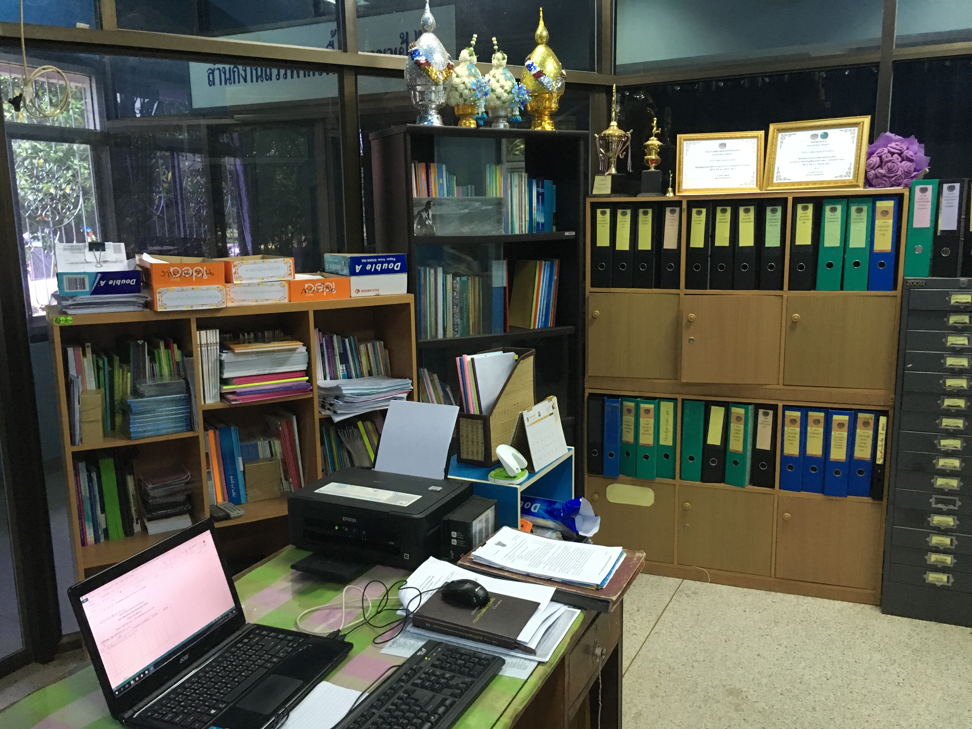 สพจ.หนองคาย ติดตาม พช.ใสสะอาด ณ สพอ.เฝ้าไร่