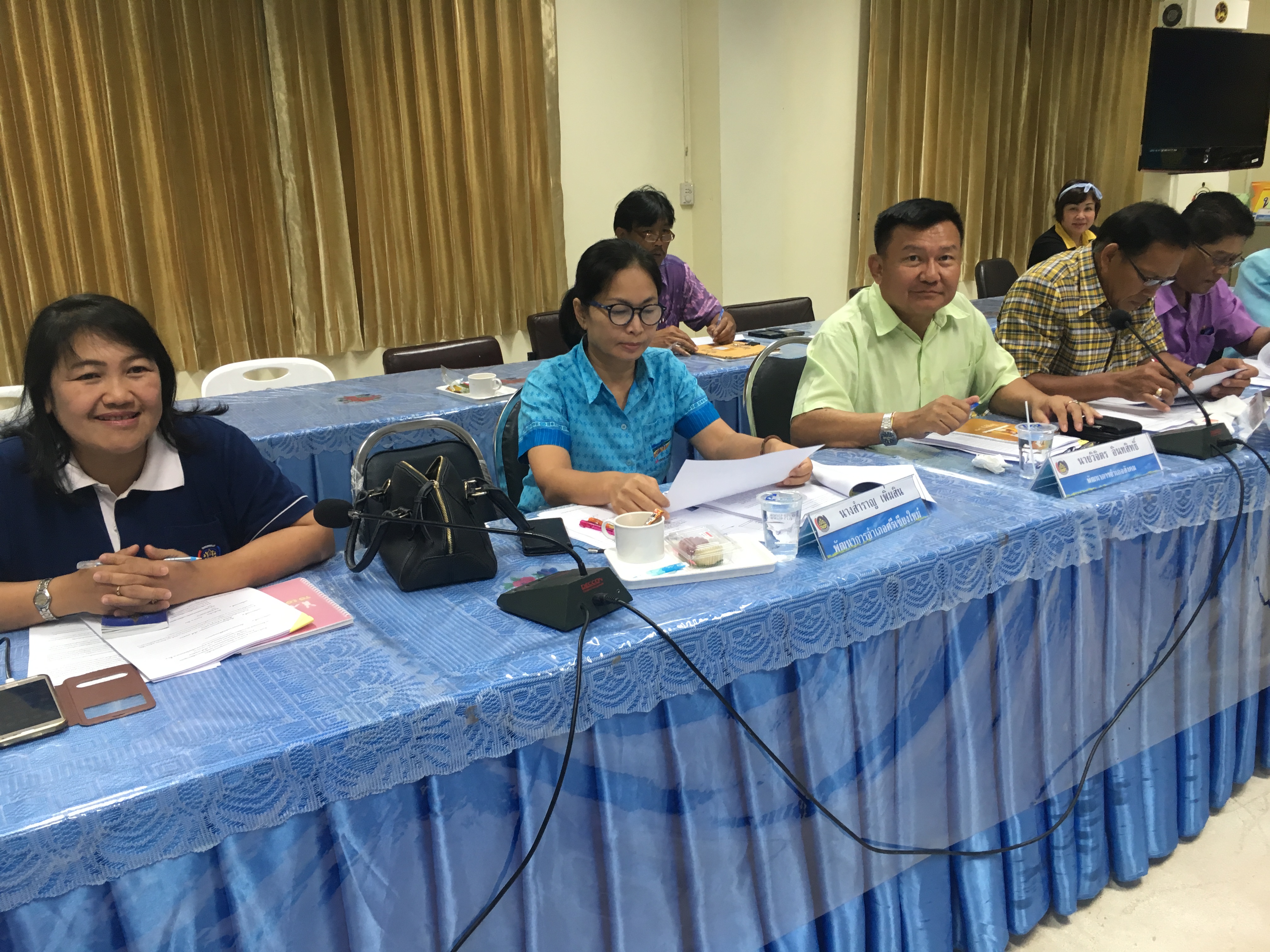 พช.หนองคาย ประชุมประจำเดือนฯ ครั้งที่ 8/2561