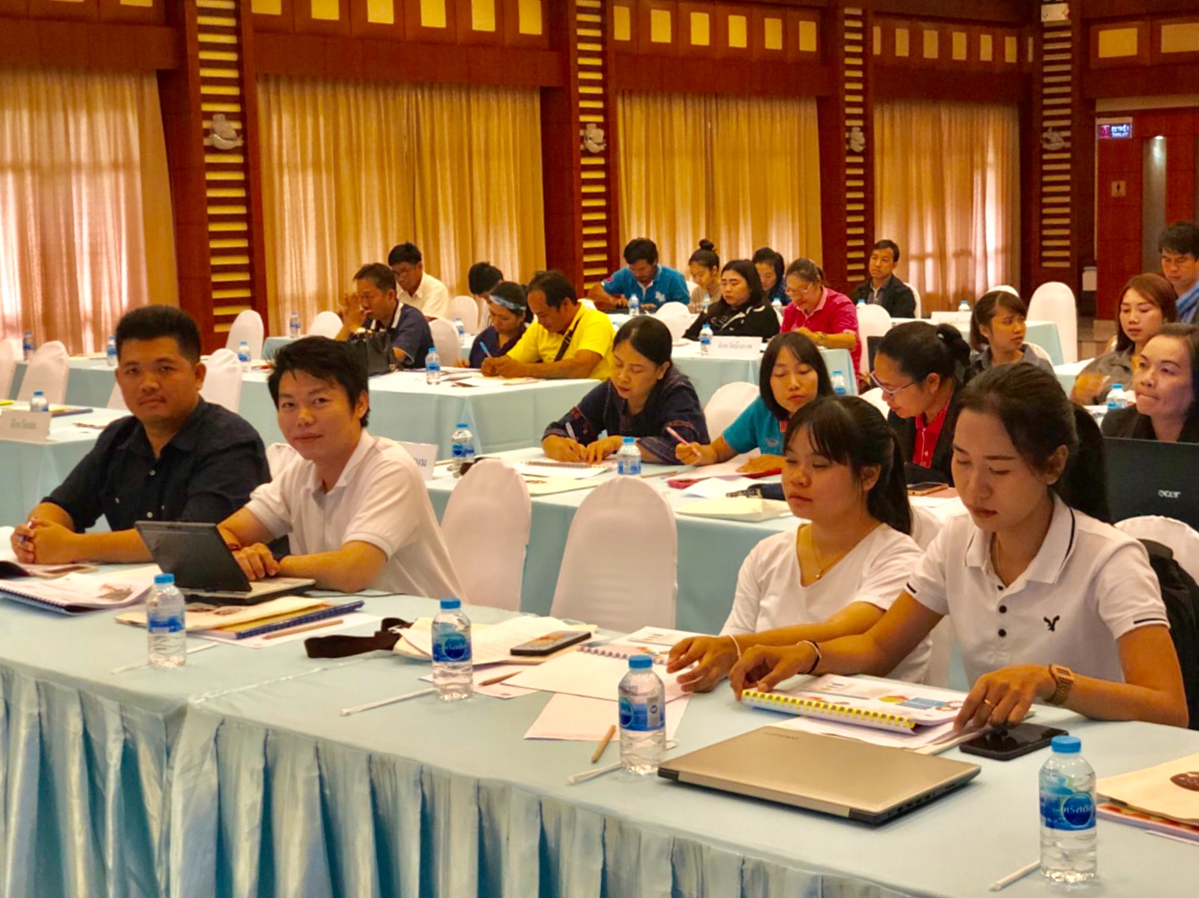 พช.หนองคาย ร่วมประชุมเชิงปฏิบัติการ กิจกรรมออกแบบและการใช้งานระบบเว็บไซต์หมู่บ้าน OTOP เพื่อการท่องเที่ยว ภายใต้โครงการ OTOP เพื่อการท่องเที่ยว (OTOP Village) 8 เส้นทาง