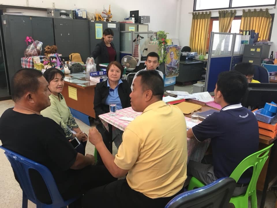 สพจ.หนองคาย ติดตามกิจกรรมพช.ใสสะอาด ณ สพอ.รัตนวาปี