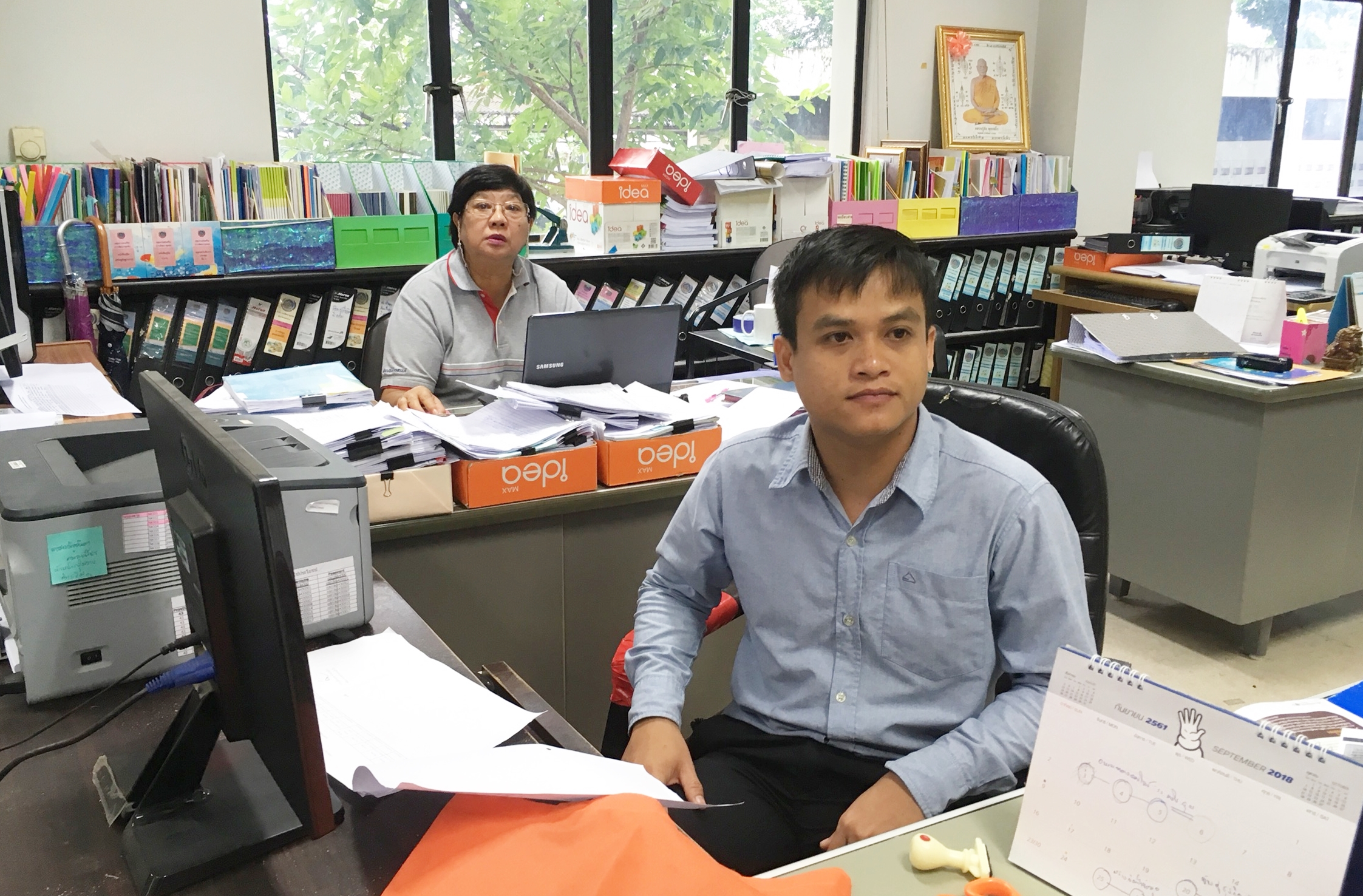 พช.หนองคาย รับชมการประชุมกรมการพัฒนาชุมชน ครั้งที่ 8/2561 ผ่าน TV พช.