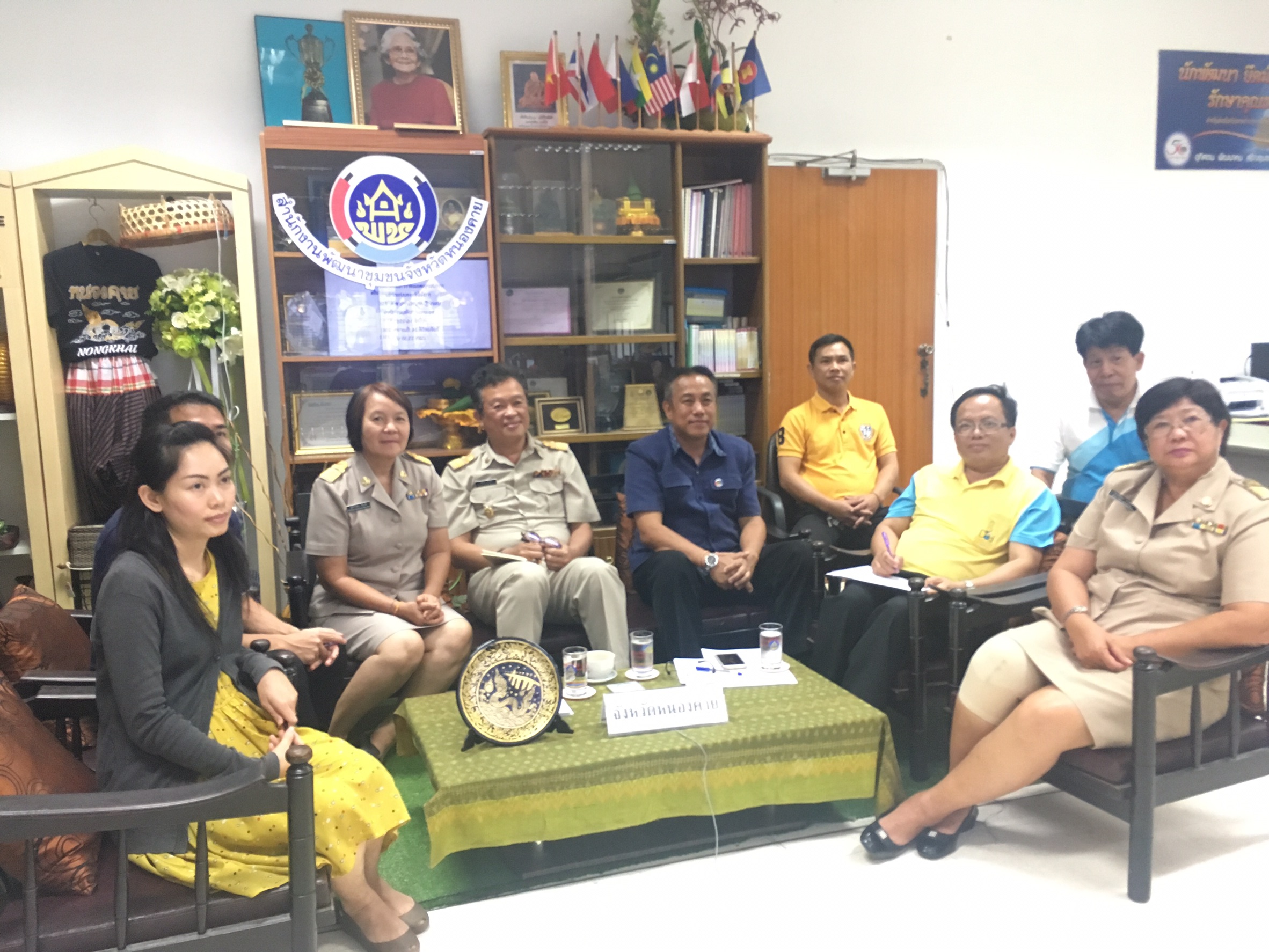 พช.หนองคาย..ร่วมรับฟังการประชุมติดตามเร่งรัดการใช้จ่ายงบประมาณ ประจำปีงบประมาณ พ.ศ. 2561 ครั้งที่ 16/2561