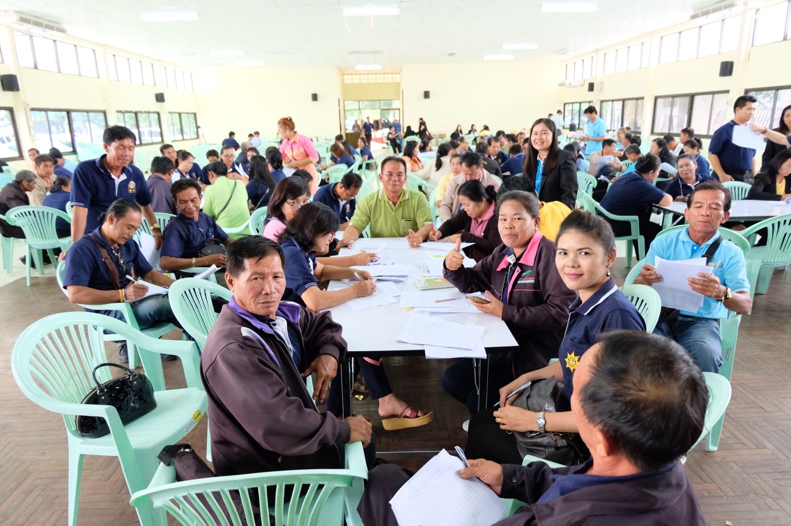 พช.หนองคาย จัดการฝึกอบรมเพิ่มประสิทธิภาพผู้นำอาสาพัฒนาชุมชน (ผู้นำ อช.) ขับเคลื่อนสัมมาชีพชุมชน ภายใต้กิจกรรม สร้างพลังชุมชน สร้างสังคมคุณธรรม สร้างชุมชนเข้มแข็ง : วิถี พช.วิถีธรรม