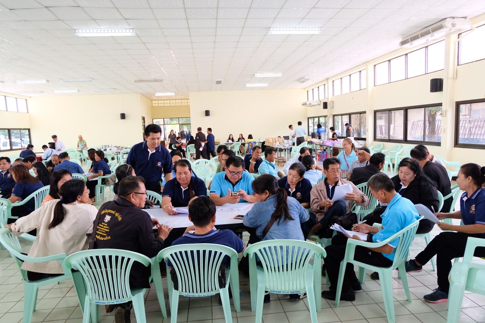 พช.หนองคาย จัดการฝึกอบรมเพิ่มประสิทธิภาพผู้นำอาสาพัฒนาชุมชน (ผู้นำ อช.) ขับเคลื่อนสัมมาชีพชุมชน ภายใต้กิจกรรม สร้างพลังชุมชน สร้างสังคมคุณธรรม สร้างชุมชนเข้มแข็ง : วิถี พช.วิถีธรรม