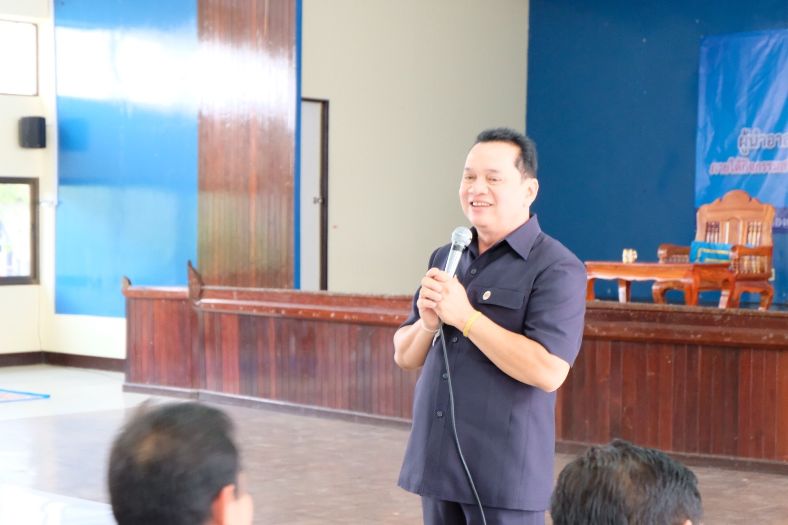 พช.หนองคาย จัดการฝึกอบรมเพิ่มประสิทธิภาพผู้นำอาสาพัฒนาชุมชน (ผู้นำ อช.) ขับเคลื่อนสัมมาชีพชุมชน ภายใต้กิจกรรม สร้างพลังชุมชน สร้างสังคมคุณธรรม สร้างชุมชนเข้มแข็ง : วิถี พช.วิถีธรรม