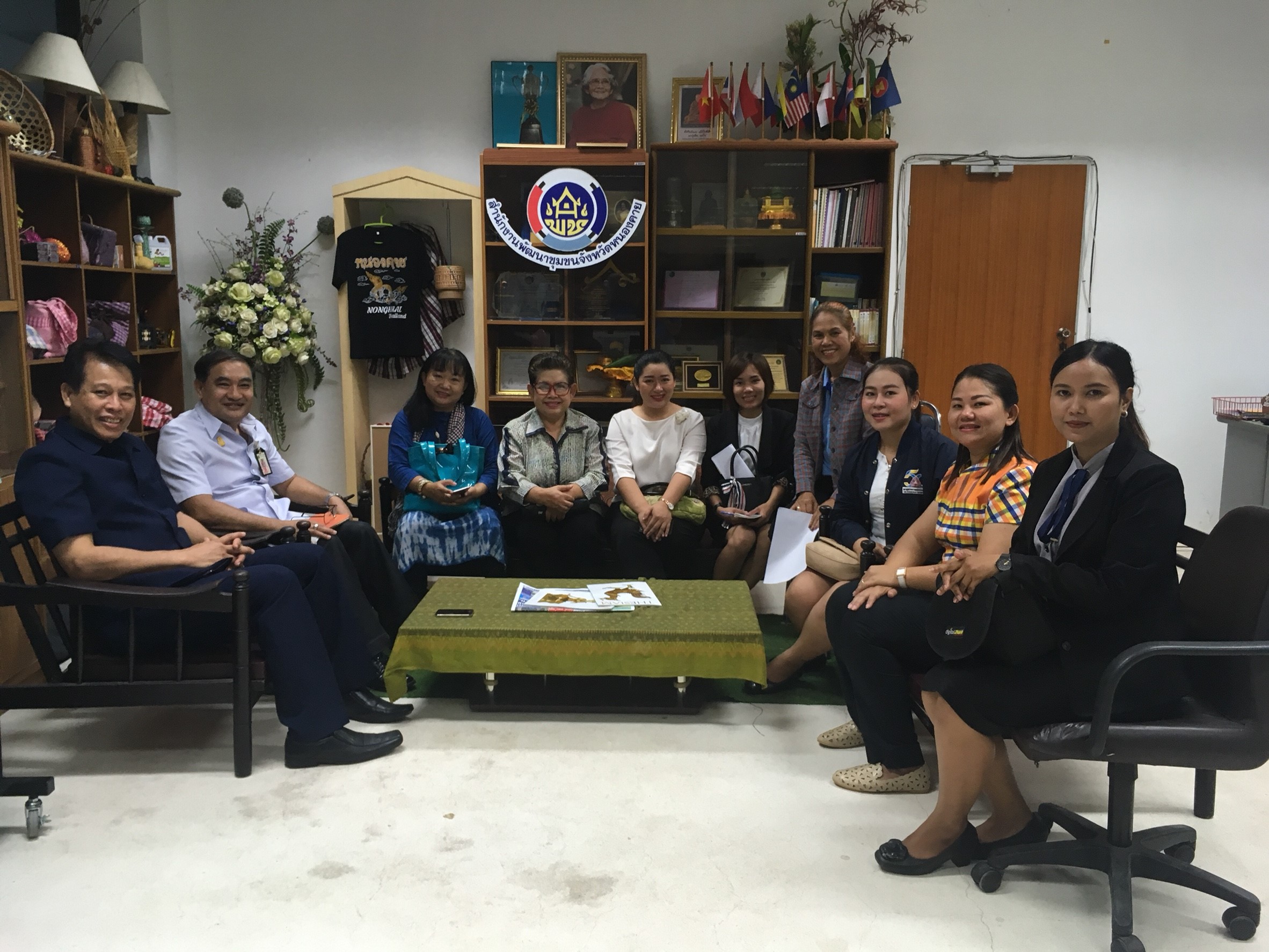 หนองคาย คณะอนุฯ นตผ. พร้อมลงพื้นที่ ติดตาม OTOP นวัตวิถี