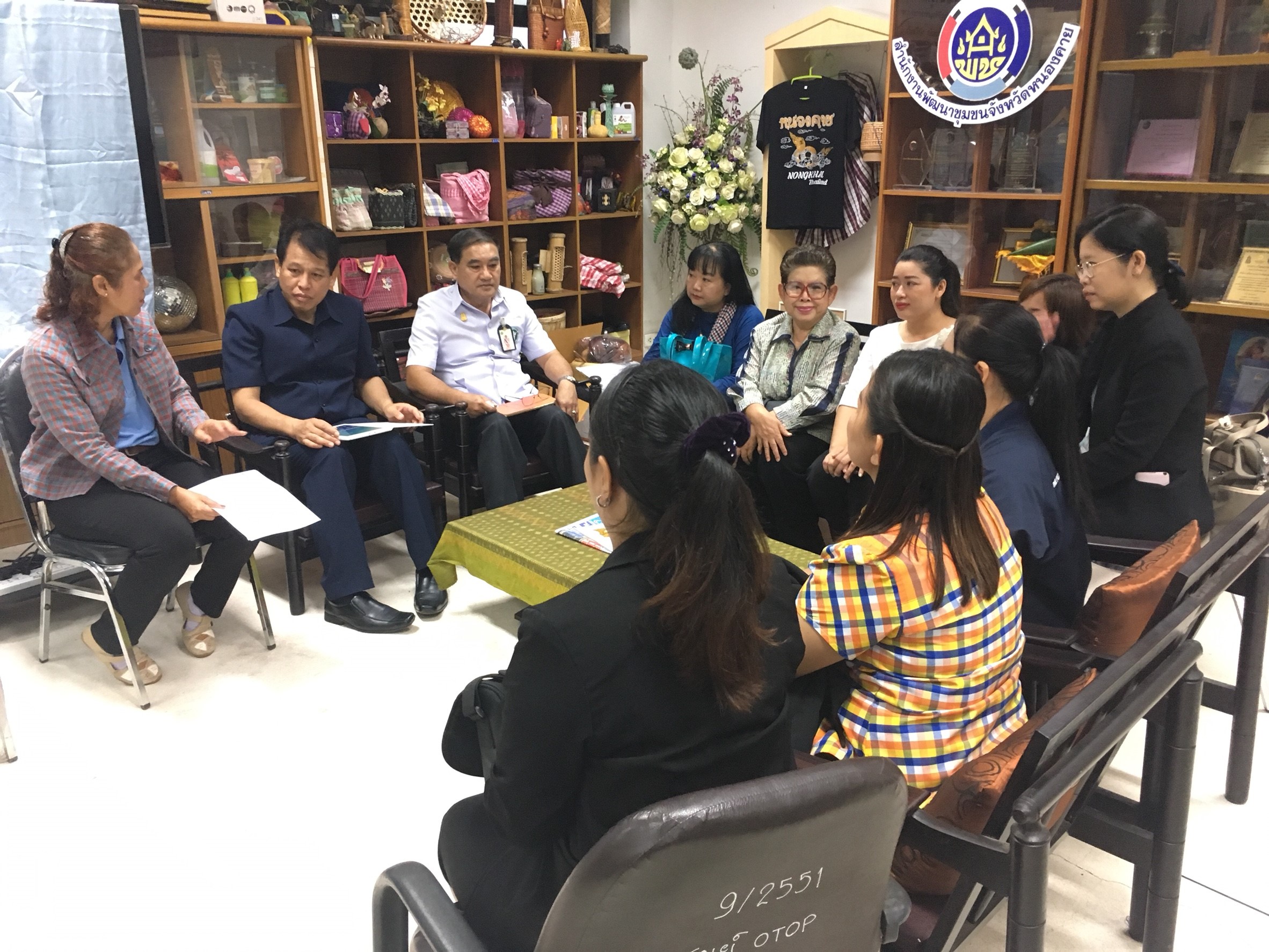 หนองคาย คณะอนุฯ นตผ. พร้อมลงพื้นที่ ติดตาม OTOP นวัตวิถี