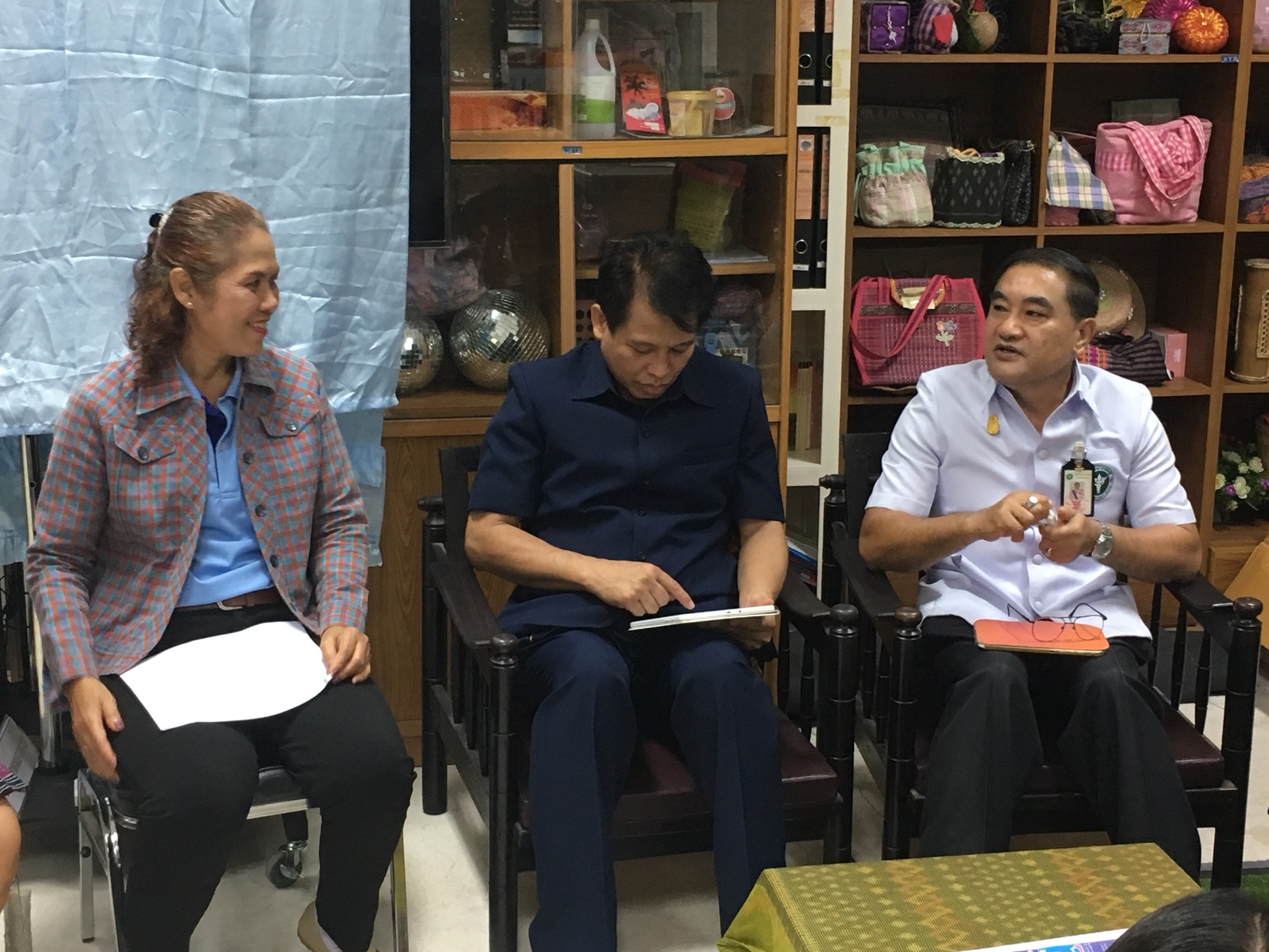 หนองคาย คณะอนุฯ นตผ. พร้อมลงพื้นที่ ติดตาม OTOP นวัตวิถี