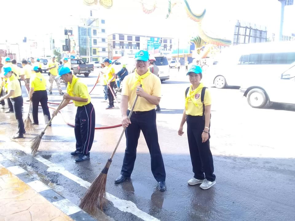 พช.หนองคาย ร่วมกิจกรรม จิตอาสา”เราทำความ ดี ด้วยหัวใจ”