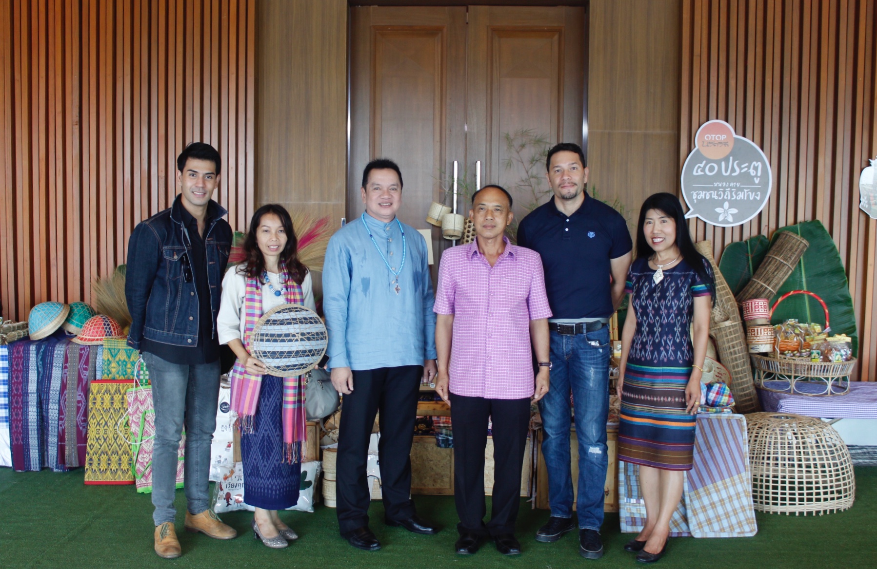 หนองคาย…แถลงข่าวการจัดงาน“40 ชุมชนน่าเที่ยว OTOP นวัตวิถี ริมฝั่งโขง ณ หนองคาย”