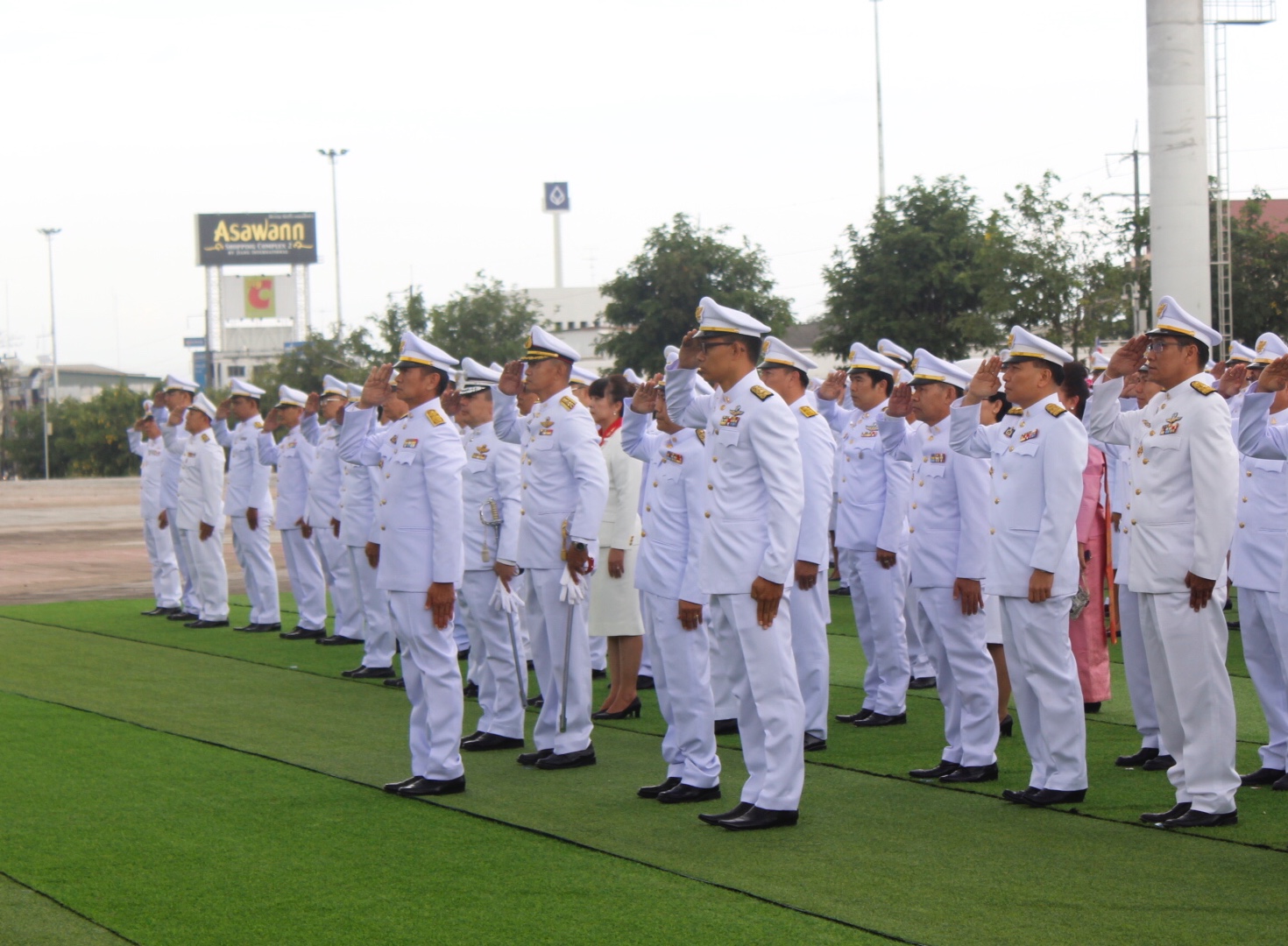 พช.หนองคาย ร่วมพิธีวางพวงมาลาและถวายบังคม วันปิยมหาราช ปี 2561