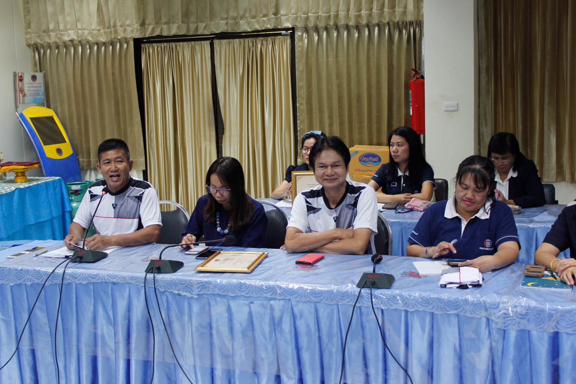 พช.หนองคาย ทำบุญเนื่องในวันคล้ายวันก่อตั้งกรมการพัฒนาชุมชน ครบรอบ 56 ปี