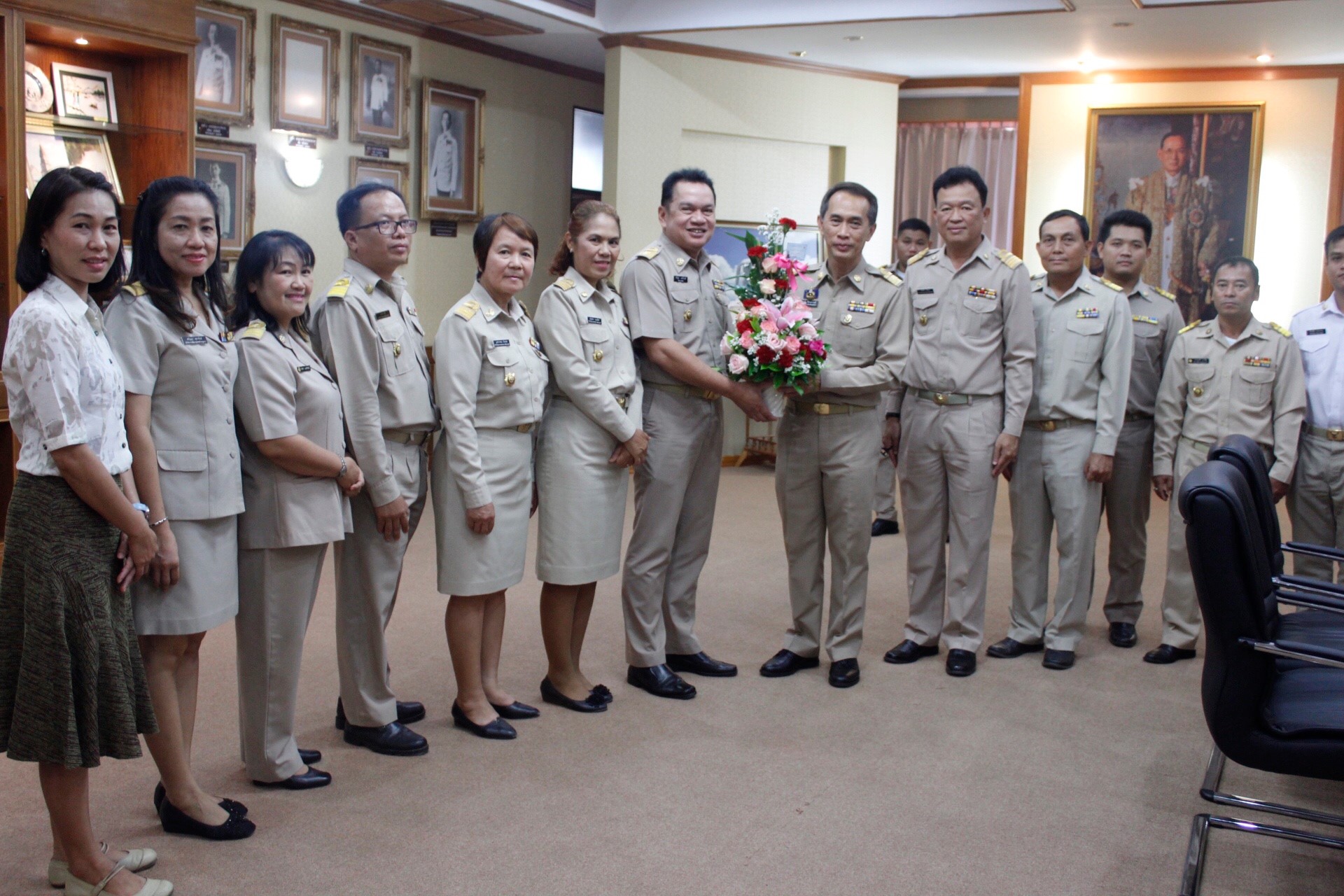 พช.หนองคาย เข้าคารวะ รองผู้ว่าราชการจังหวัดหนองคายคนใหม่