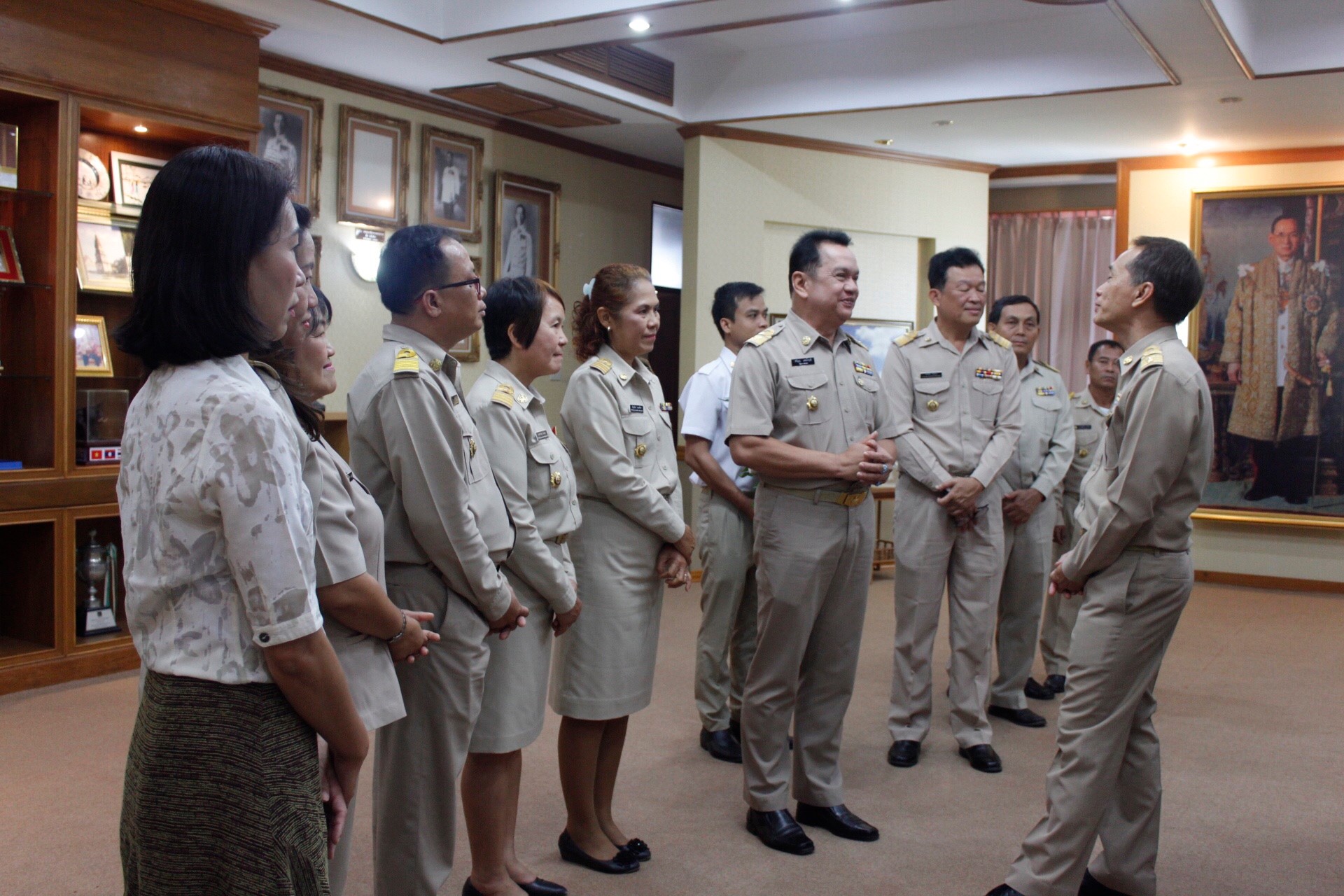 พช.หนองคาย เข้าคารวะ รองผู้ว่าราชการจังหวัดหนองคายคนใหม่