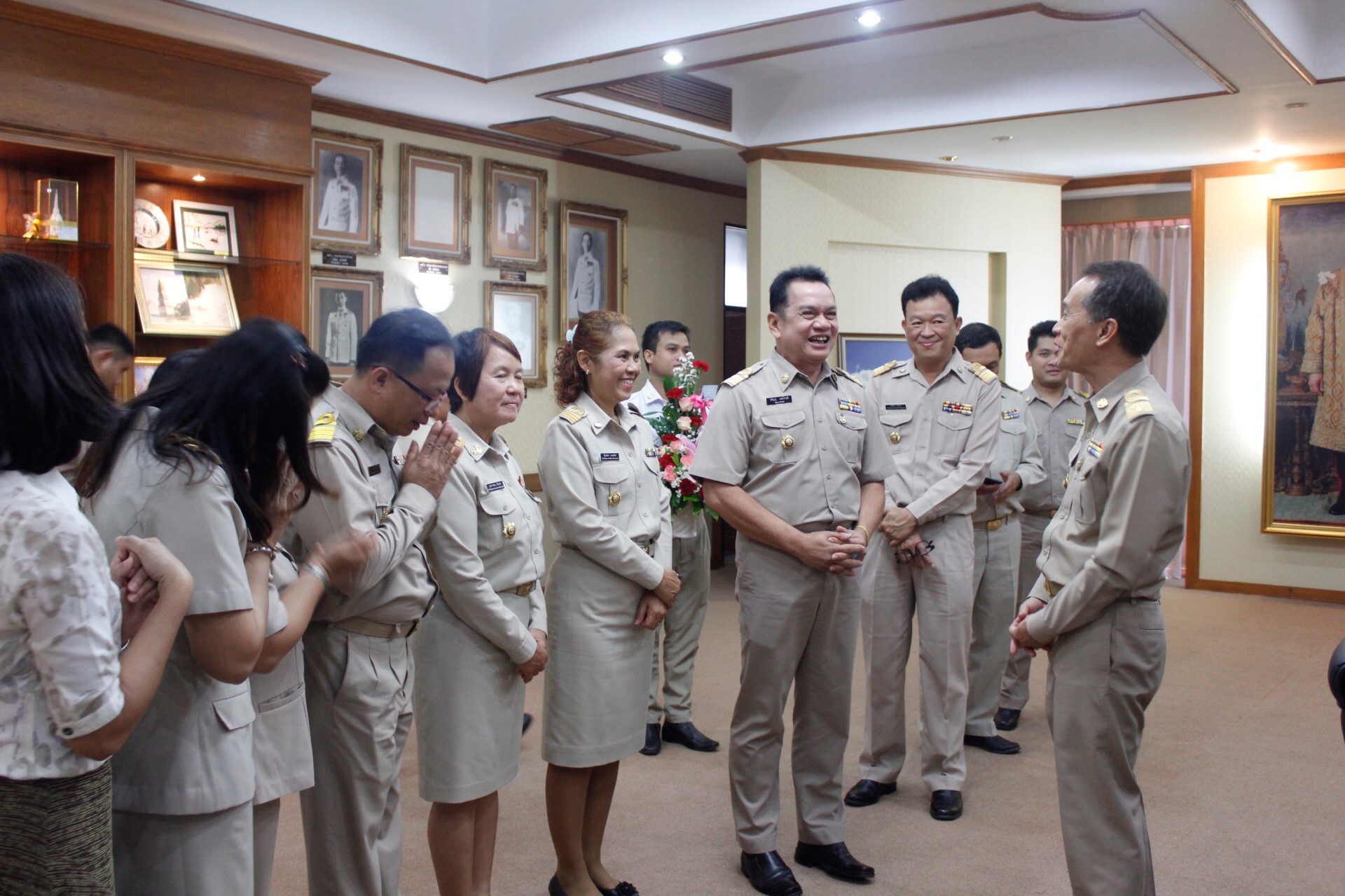 พช.หนองคาย เข้าคารวะ รองผู้ว่าราชการจังหวัดหนองคายคนใหม่