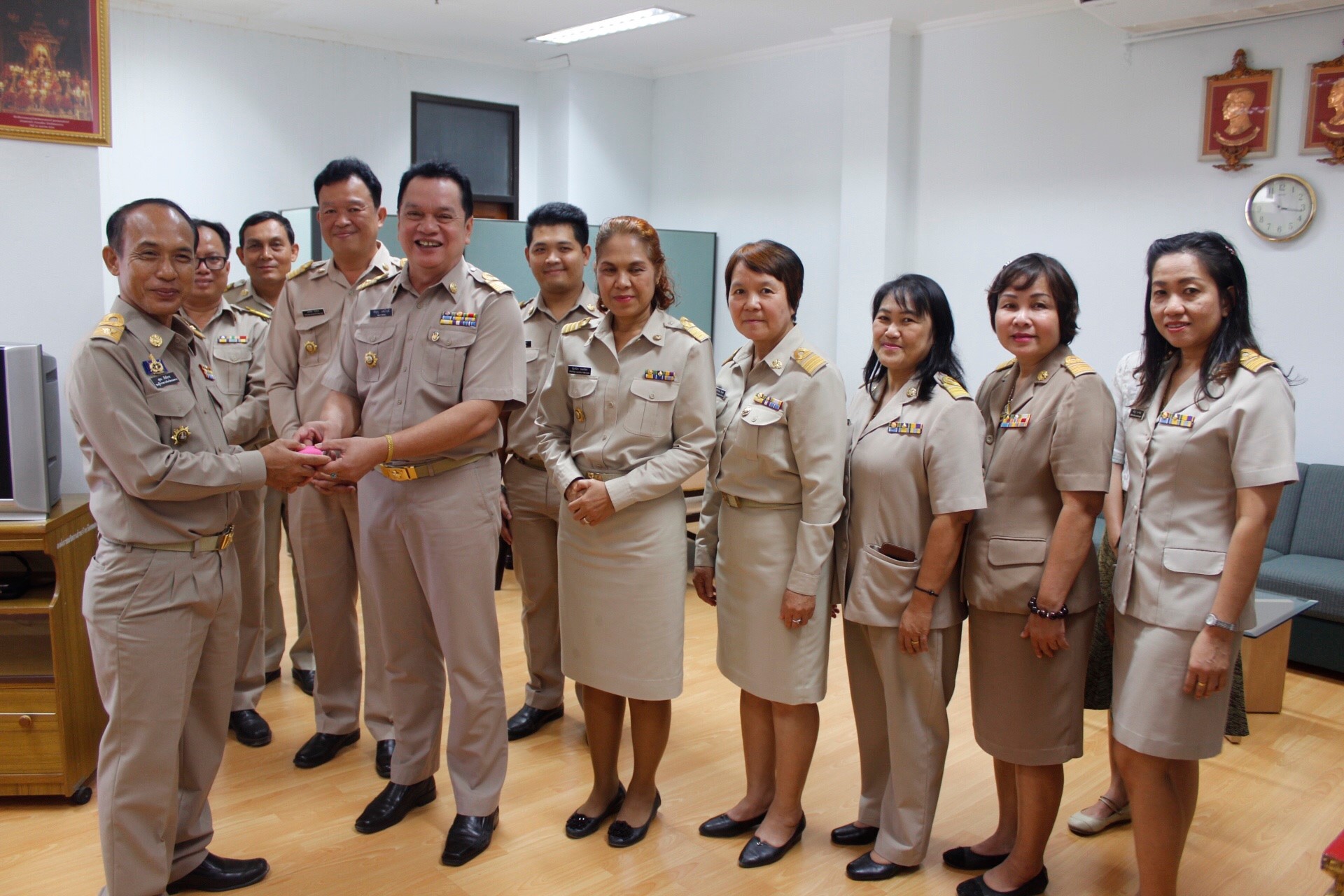 พช.หนองคาย เข้าคารวะ รองผู้ว่าราชการจังหวัดหนองคายคนใหม่