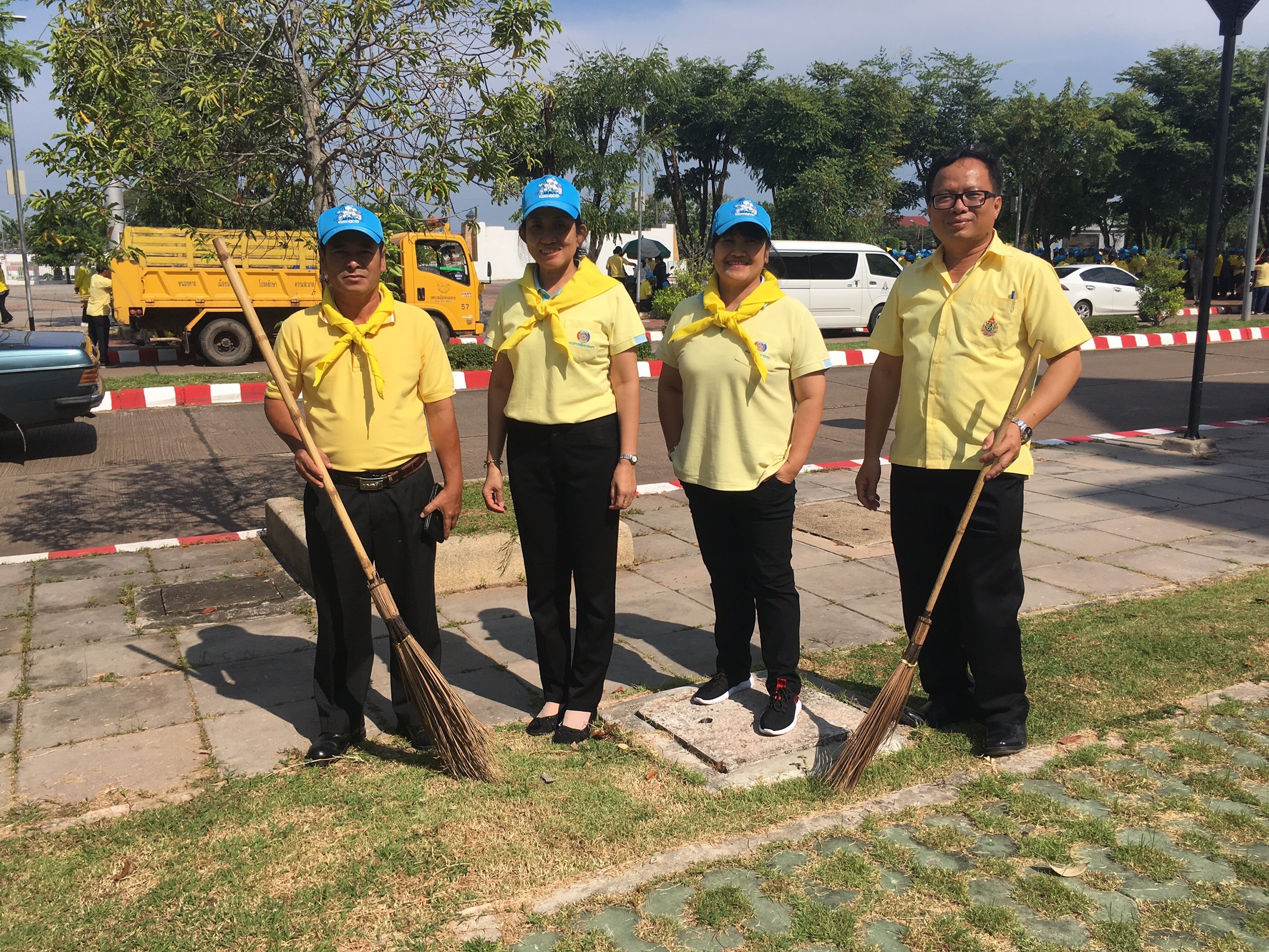 พช.หนองคาย ร่วมกิจกรรมบำเพ็ญประโยชน์ “การเป็นเจ้าบ้านที่ดี”