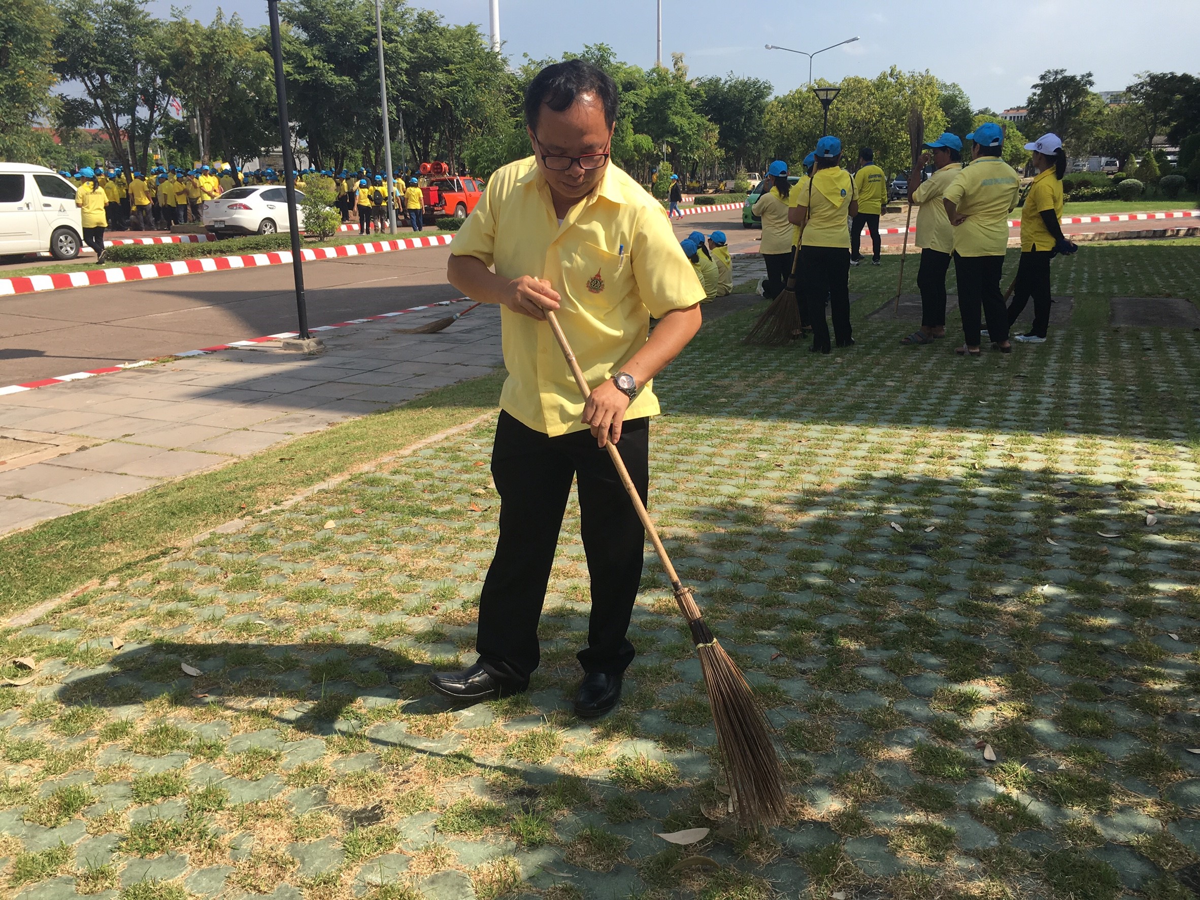 พช.หนองคาย ร่วมกิจกรรมบำเพ็ญประโยชน์ “การเป็นเจ้าบ้านที่ดี”