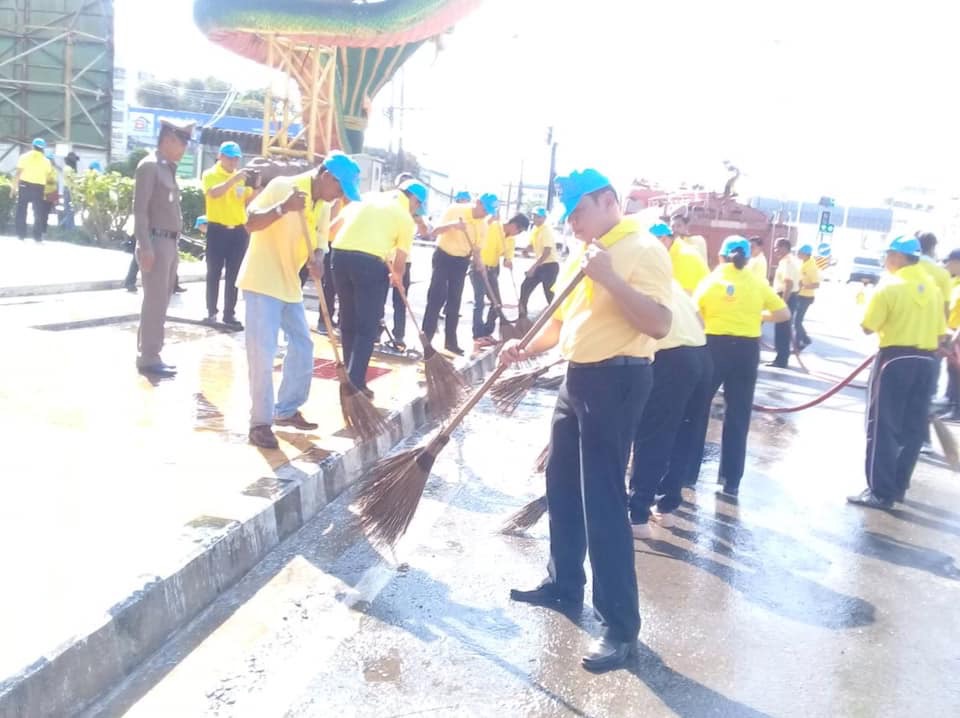 พช.หนองคาย ร่วมกิจกรรม จิตอาสา”เราทำความ ดี ด้วยหัวใจ”