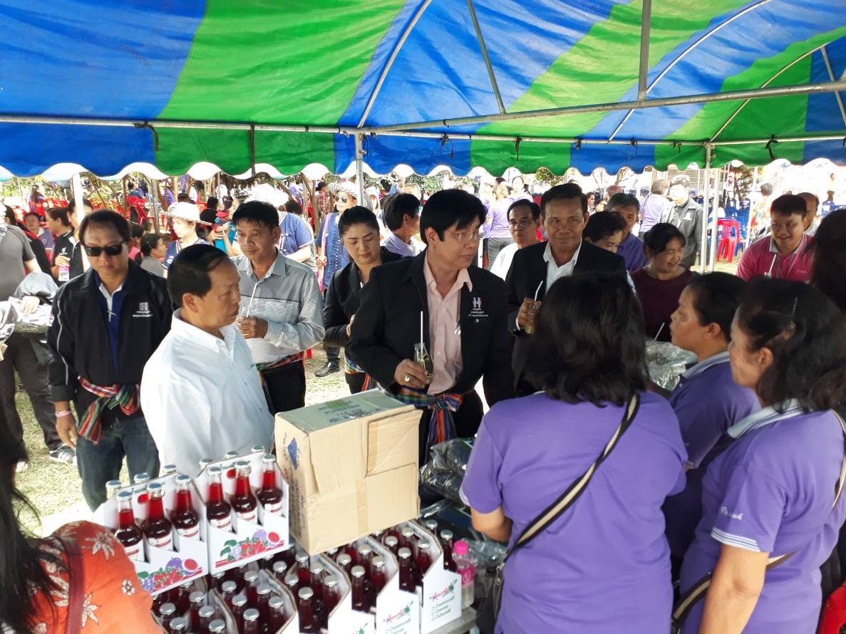 พช.หนองคาย ร่วมมหกรรม “รวมพล คนกองทุนหมู่บ้านจังหวัดหนองคาย”