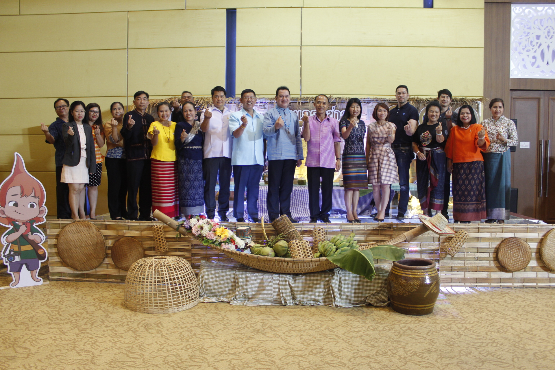 หนองคาย…แถลงข่าวการจัดงาน“40 ชุมชนน่าเที่ยว OTOP นวัตวิถี ริมฝั่งโขง ณ หนองคาย”