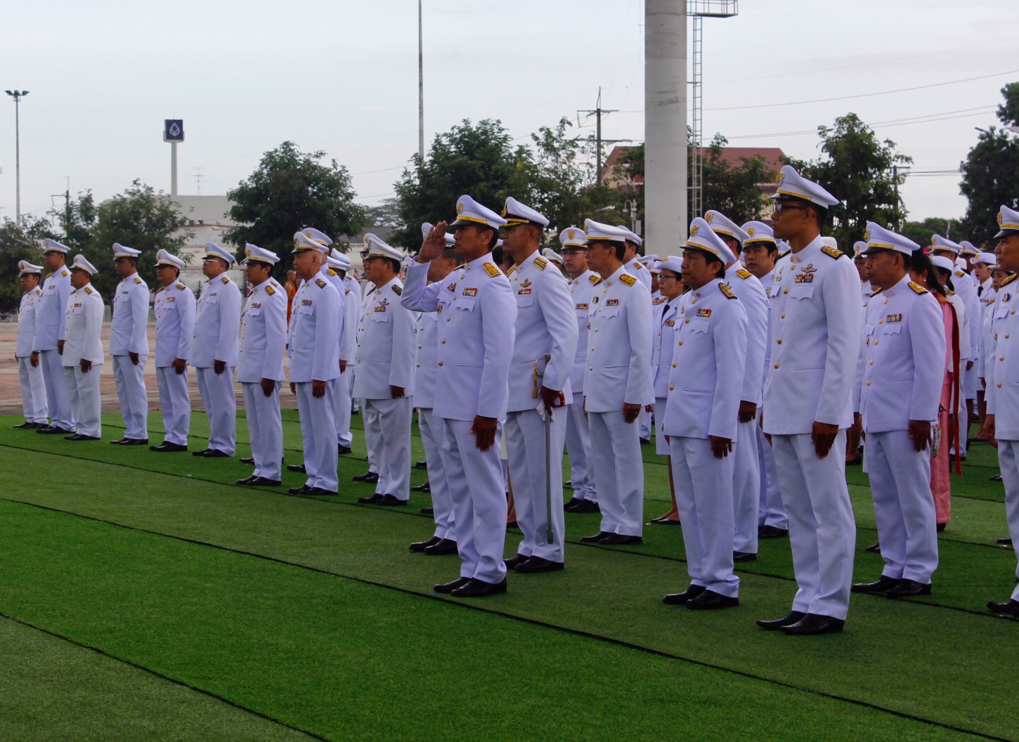 พช.หนองคาย ร่วมพิธีวางพวงมาลาและถวายบังคม วันปิยมหาราช ปี 2561