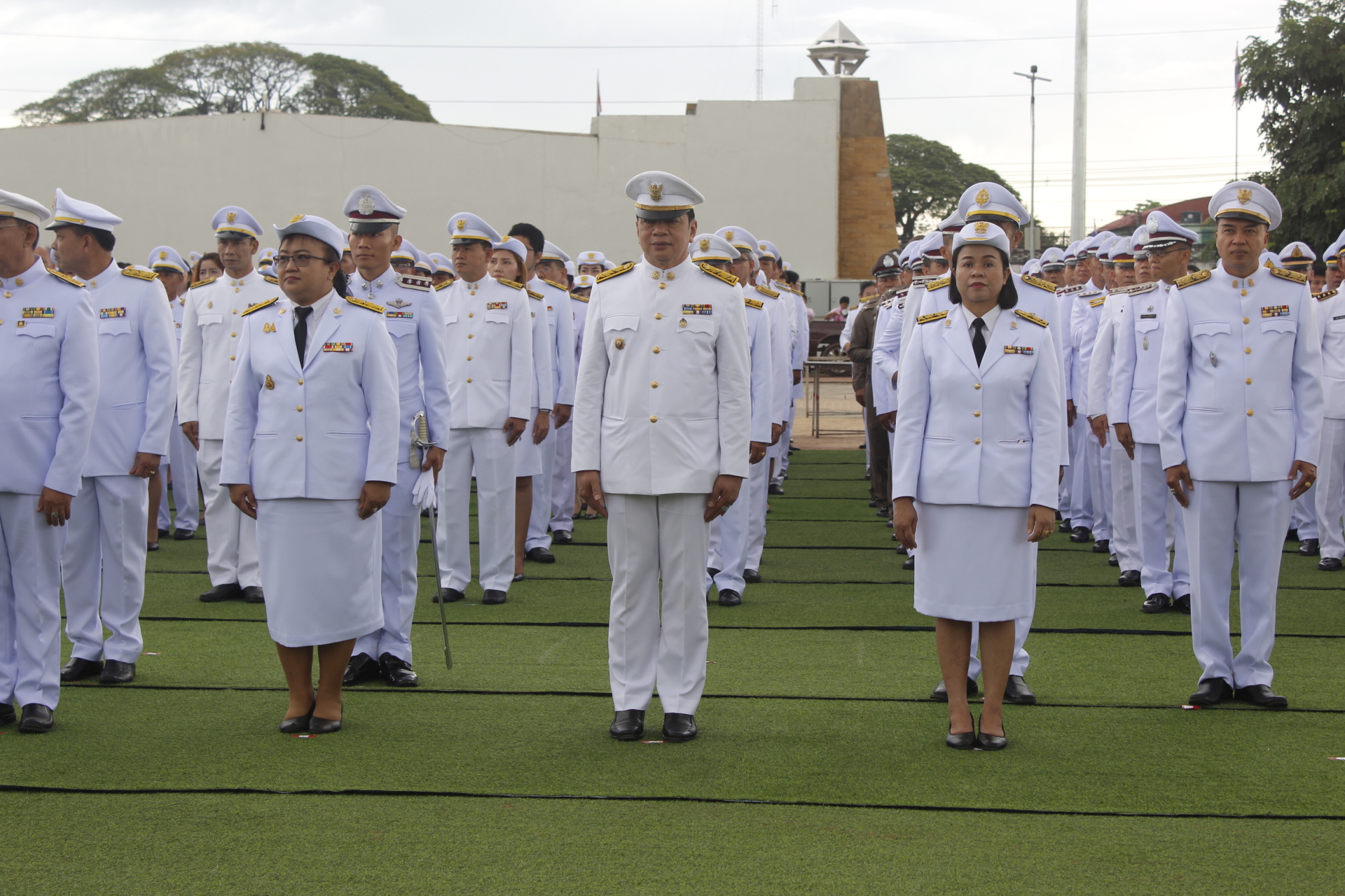 พช.หนองคาย ร่วมพิธีวางพวงมาลาและถวายบังคม วันปิยมหาราช ปี 2561