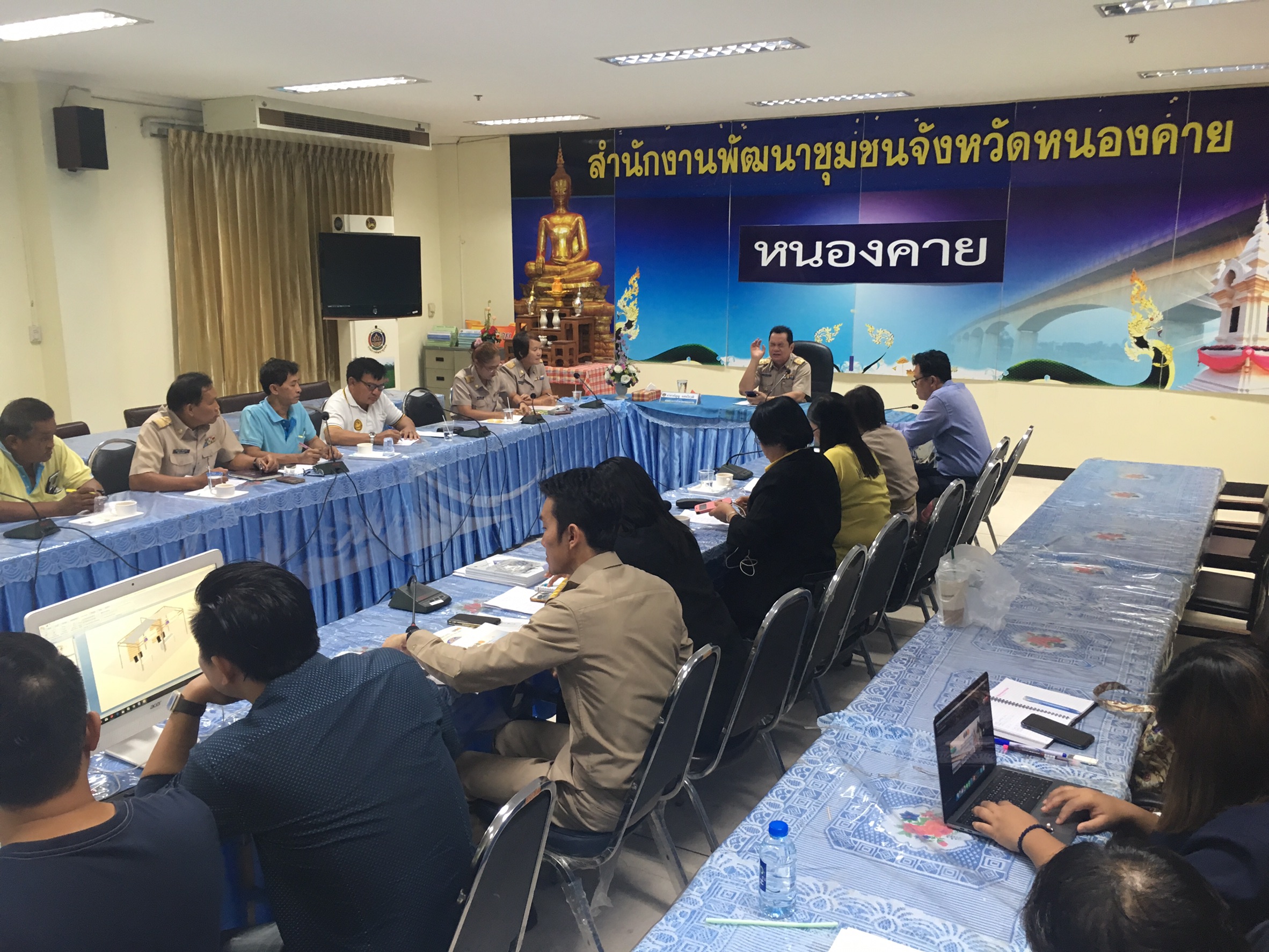 หนองคาย เตรียมความพร้อมมหกรรมหมู่บ้านท่องเที่ยว 40 หมู่บ้าน ภายใต้ชื่อ “40 ชุมชนน่าเที่ยว OTOP นวัตวิถี ริมฝั่งโขง ณ หนองคาย”